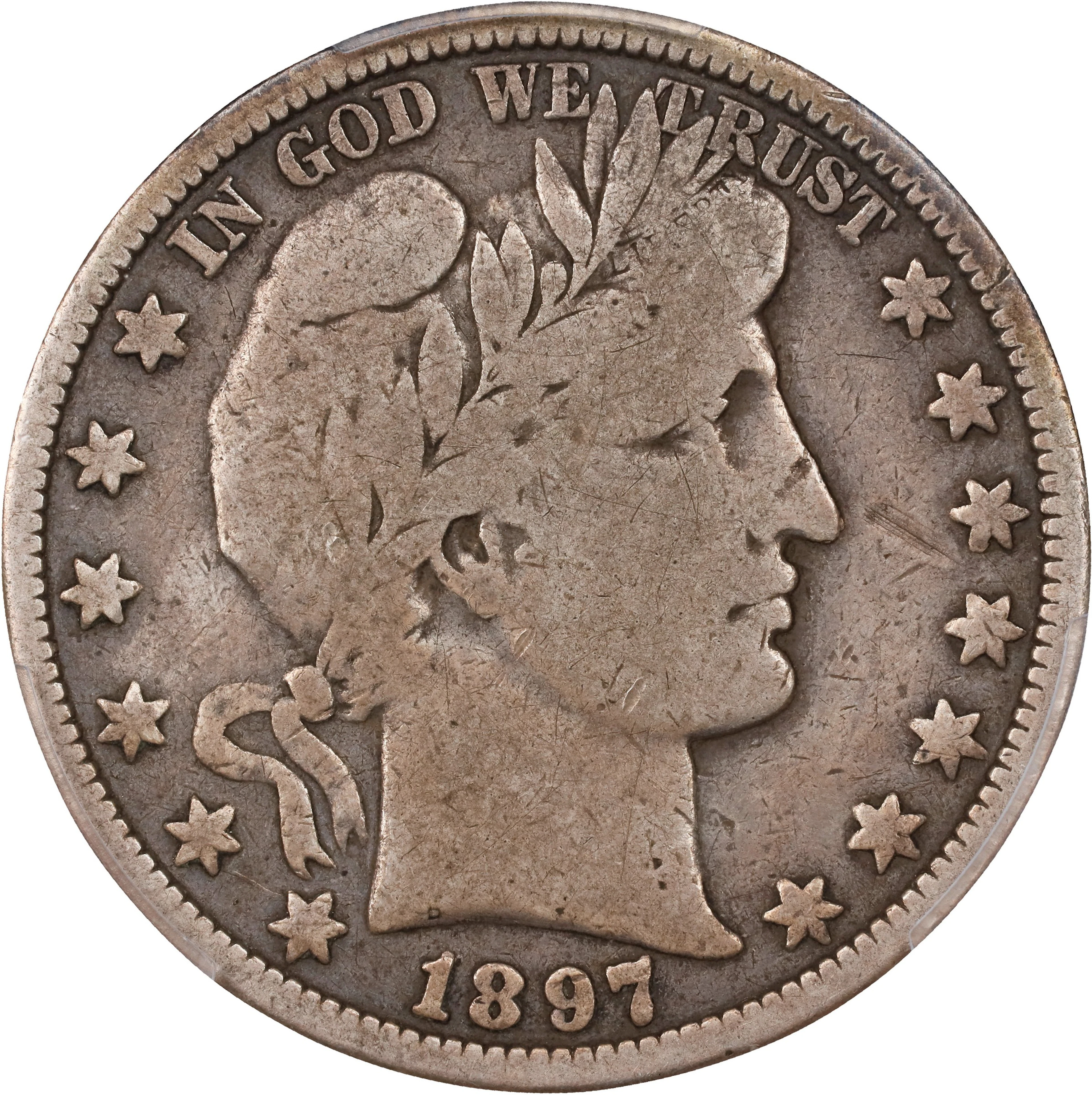 1897-O Barber Half Dollar. VG-10 (PCGS).