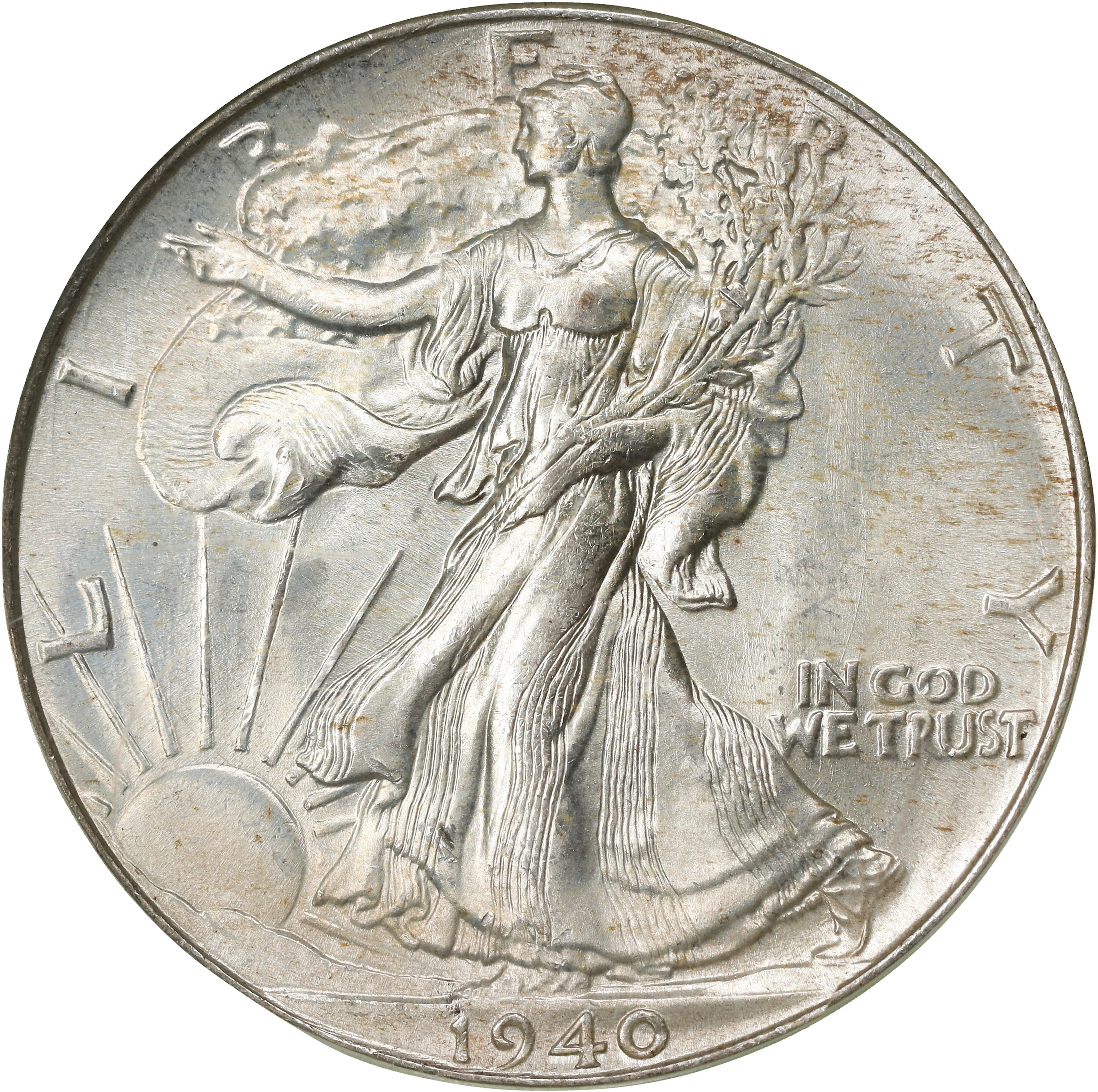 1940 Walking Liberty Half Dollar. MS-66 (PCGS). OGH Generation 3.0.