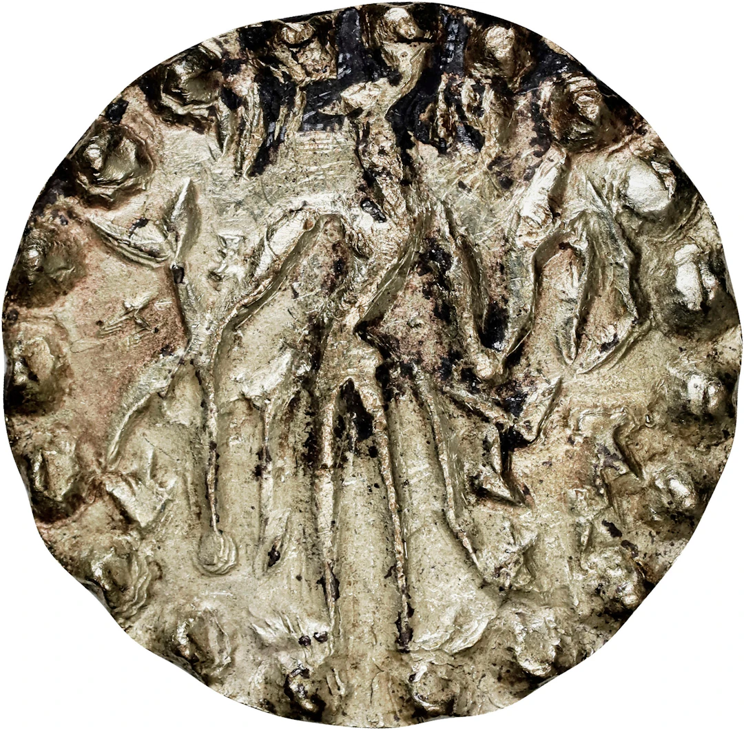 INDIA. Samatata (Post-Gupta). AV Dinar (5.63 gms), ca. 500-550. VERY