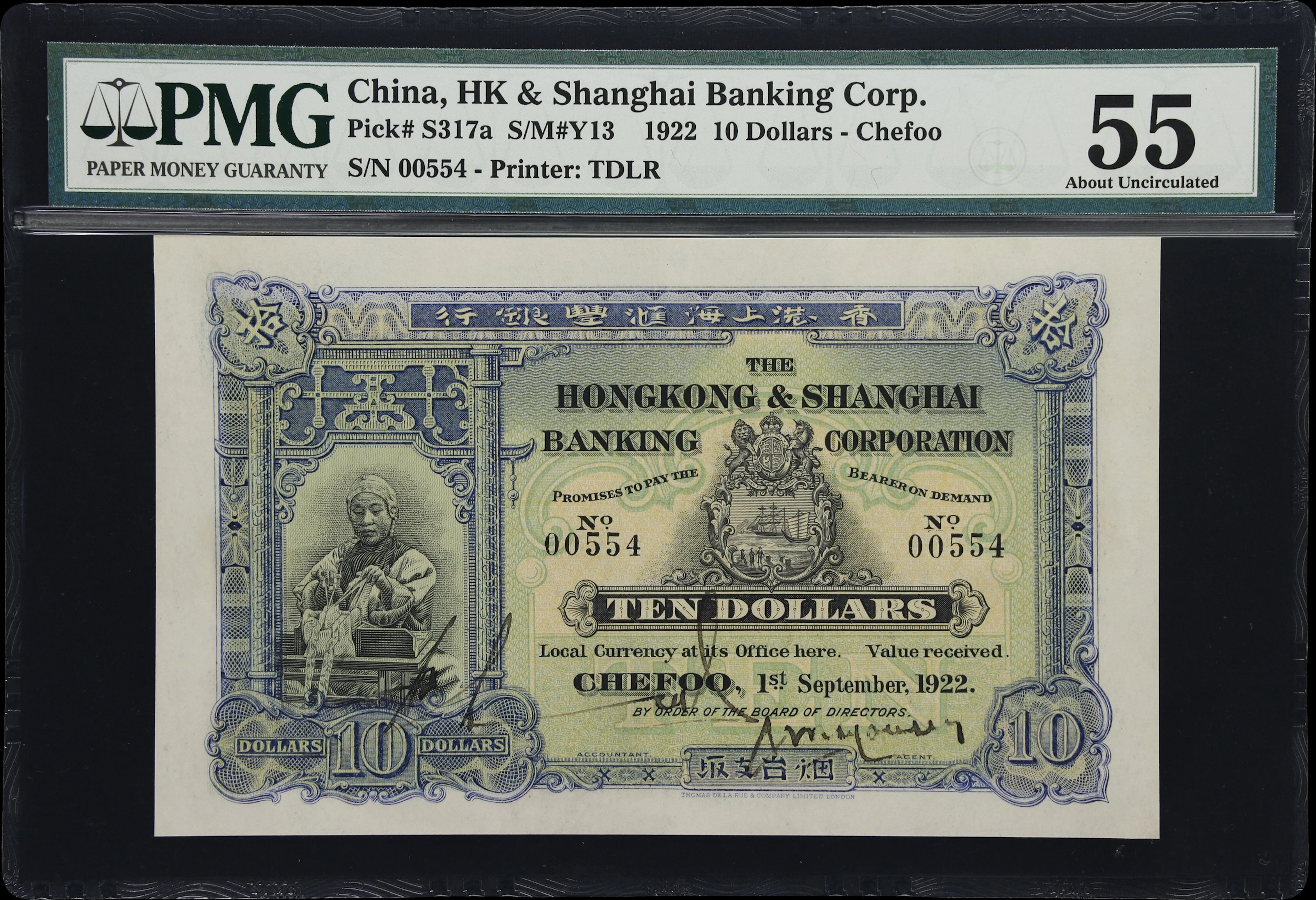 (t) CHINA--FOREIGN BANKS. Hong Kong & Shanghai Banking Corporation.