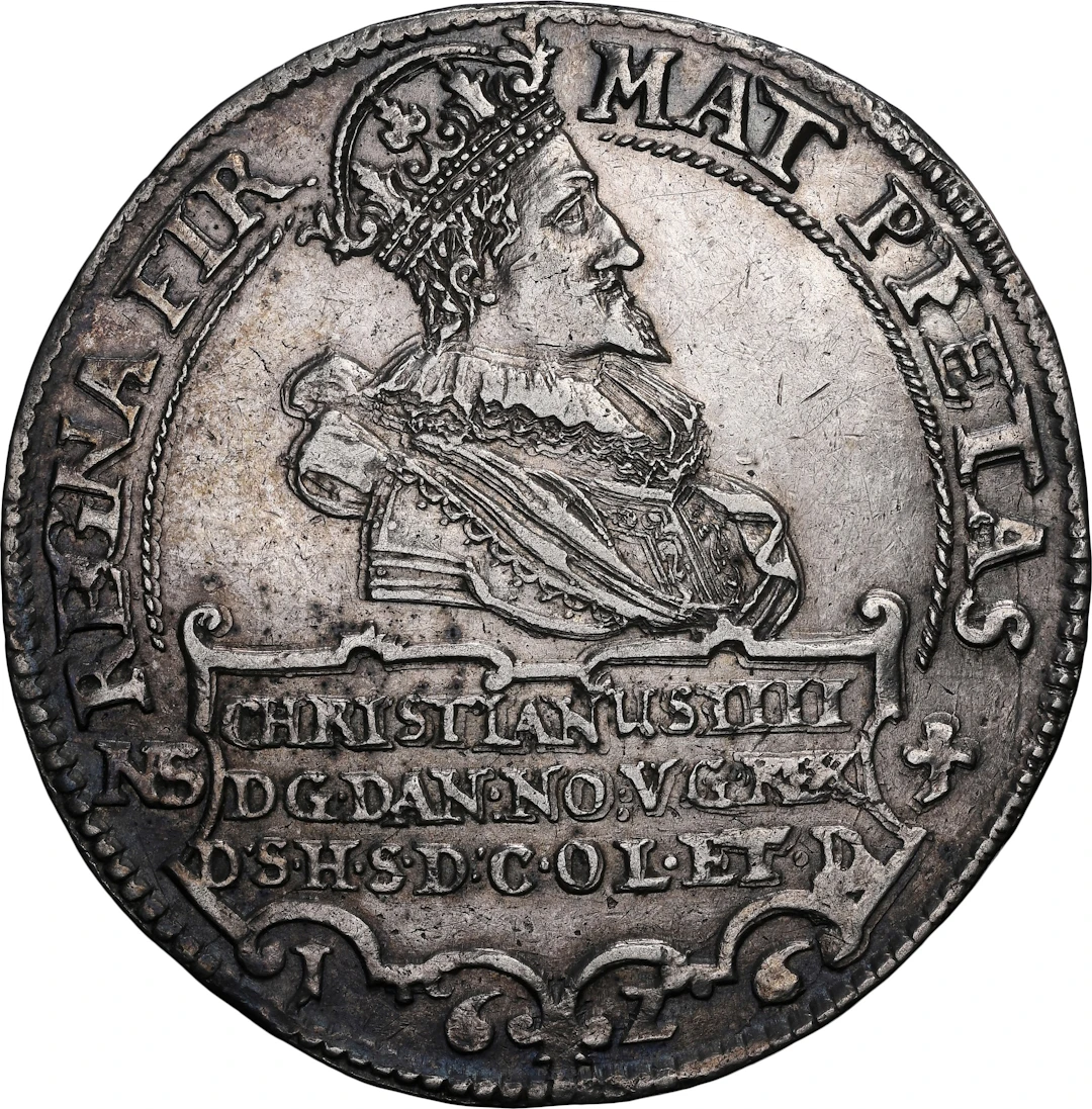DENMARK. Speciedaler, 1626. Copenhagen Mint. Christian IV. NGC AU-55.