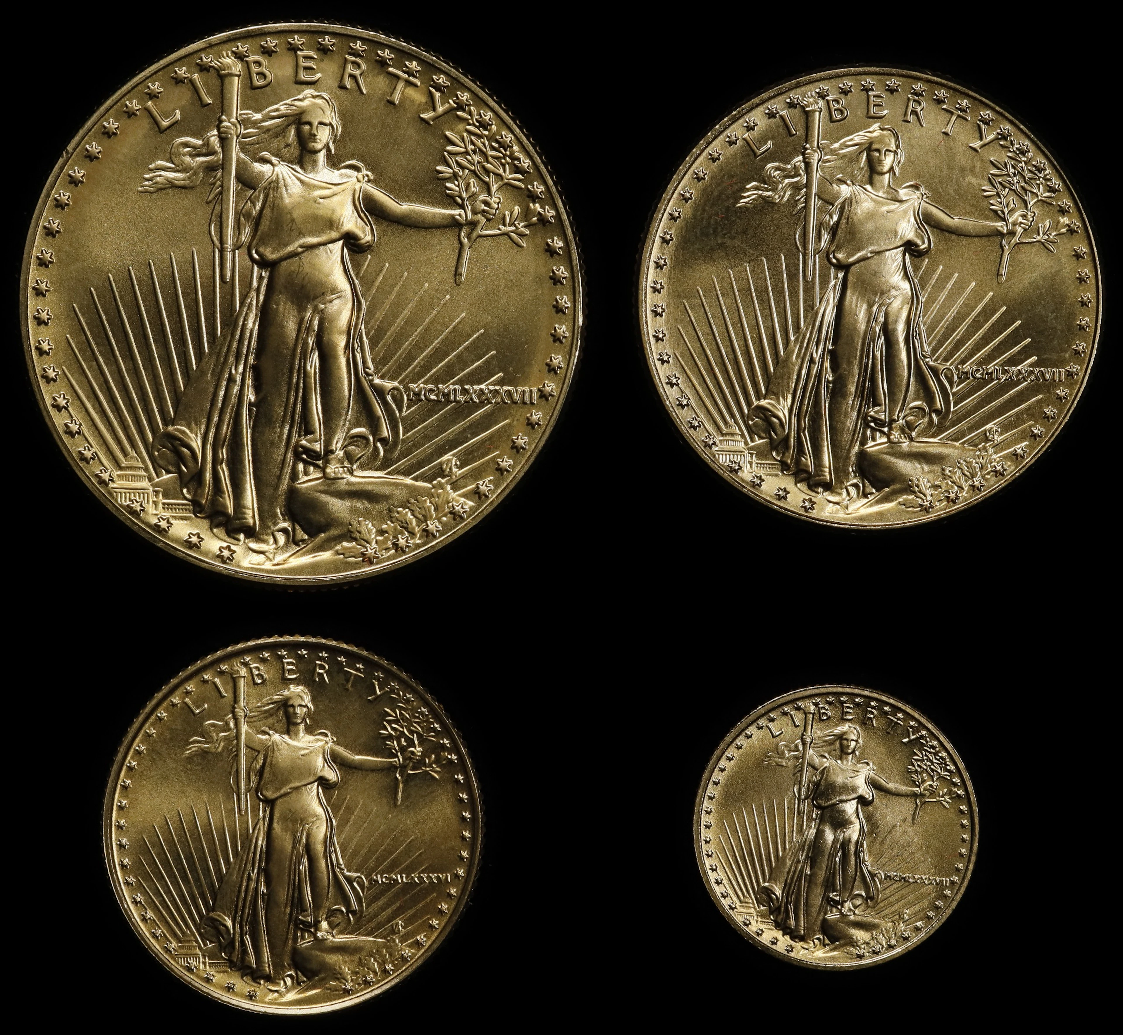 UNITED STATES OF AMERICA. United States of America - China. Gold Eagle