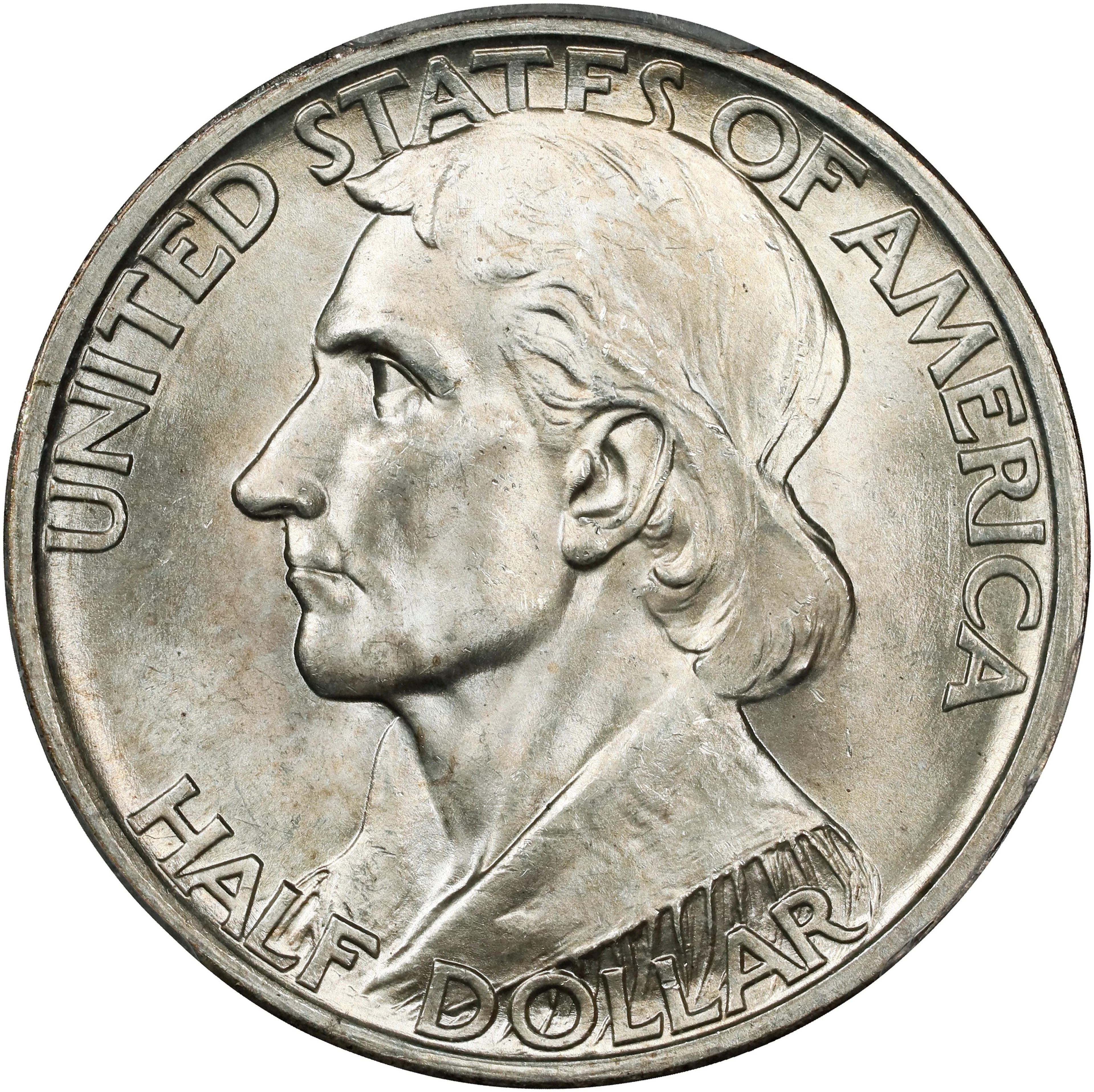 1936-D Boone Bicentennial. MS-65 (PCGS).