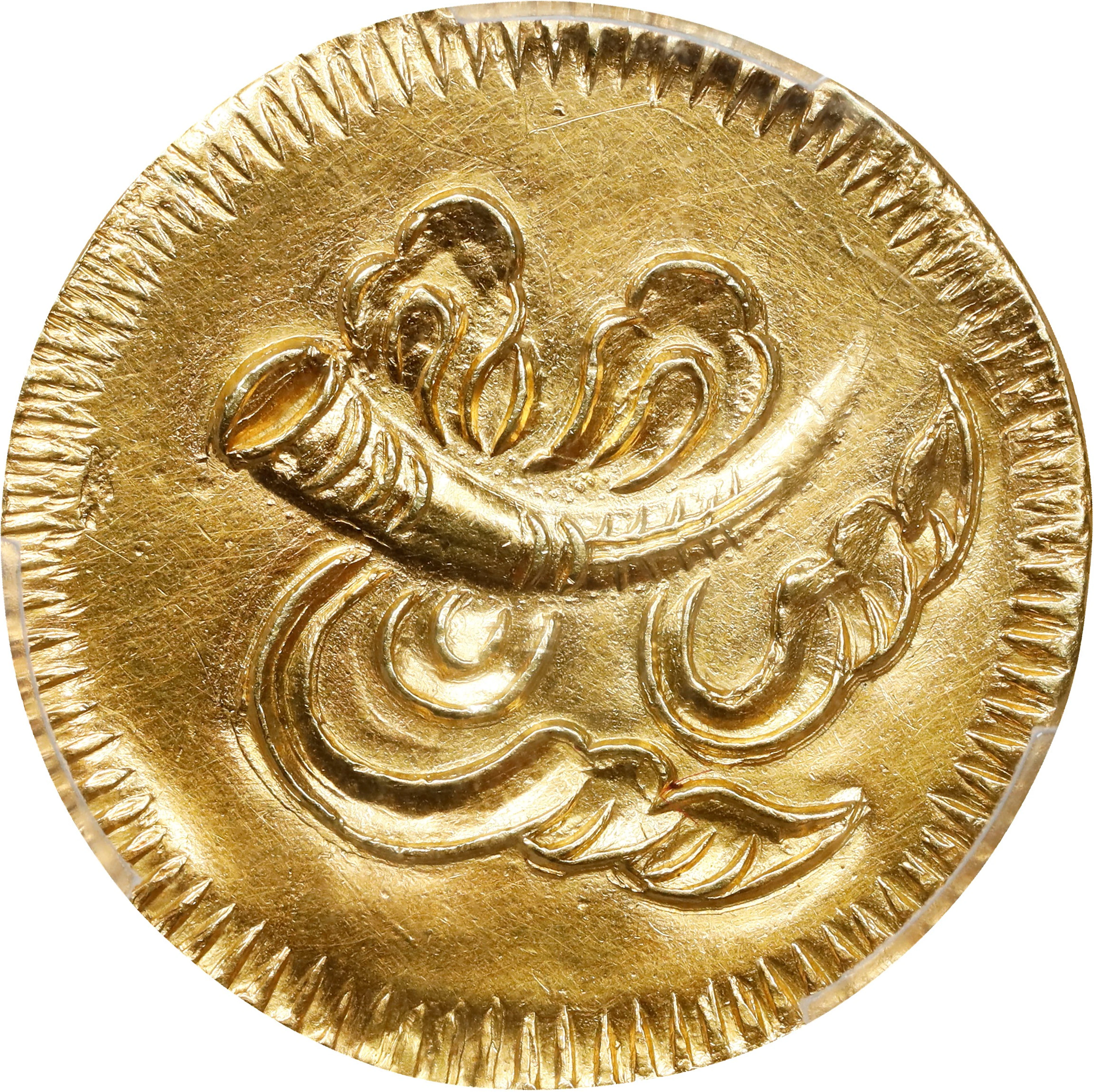 ANNAM. Gold Tien, ND (1841-47). Thieu Tri. PCGS Genuine--Altered Surfaces