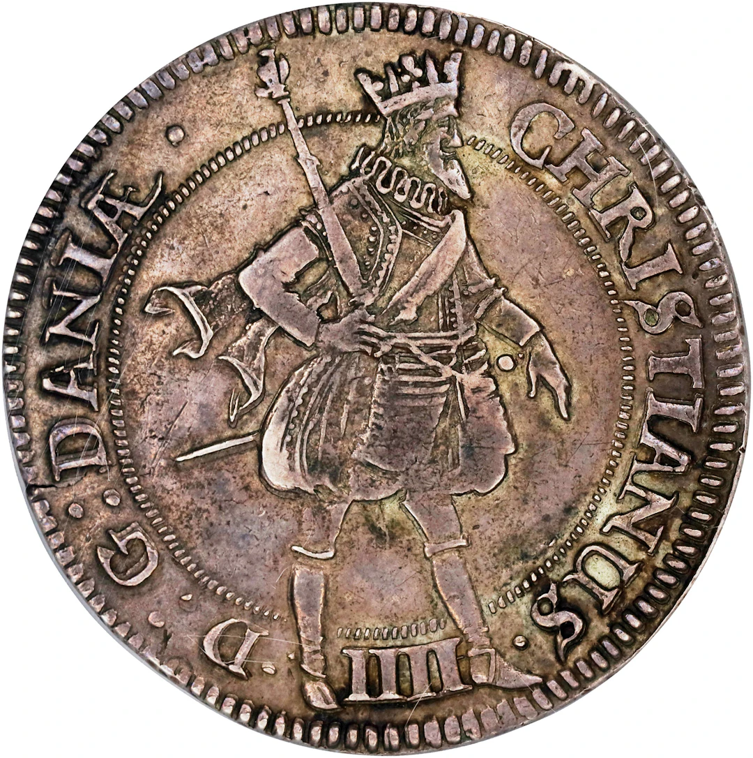 (◊) DENMARK. 2 Krone (Corona Danica), 1618. Copenhagen Mint. Christian