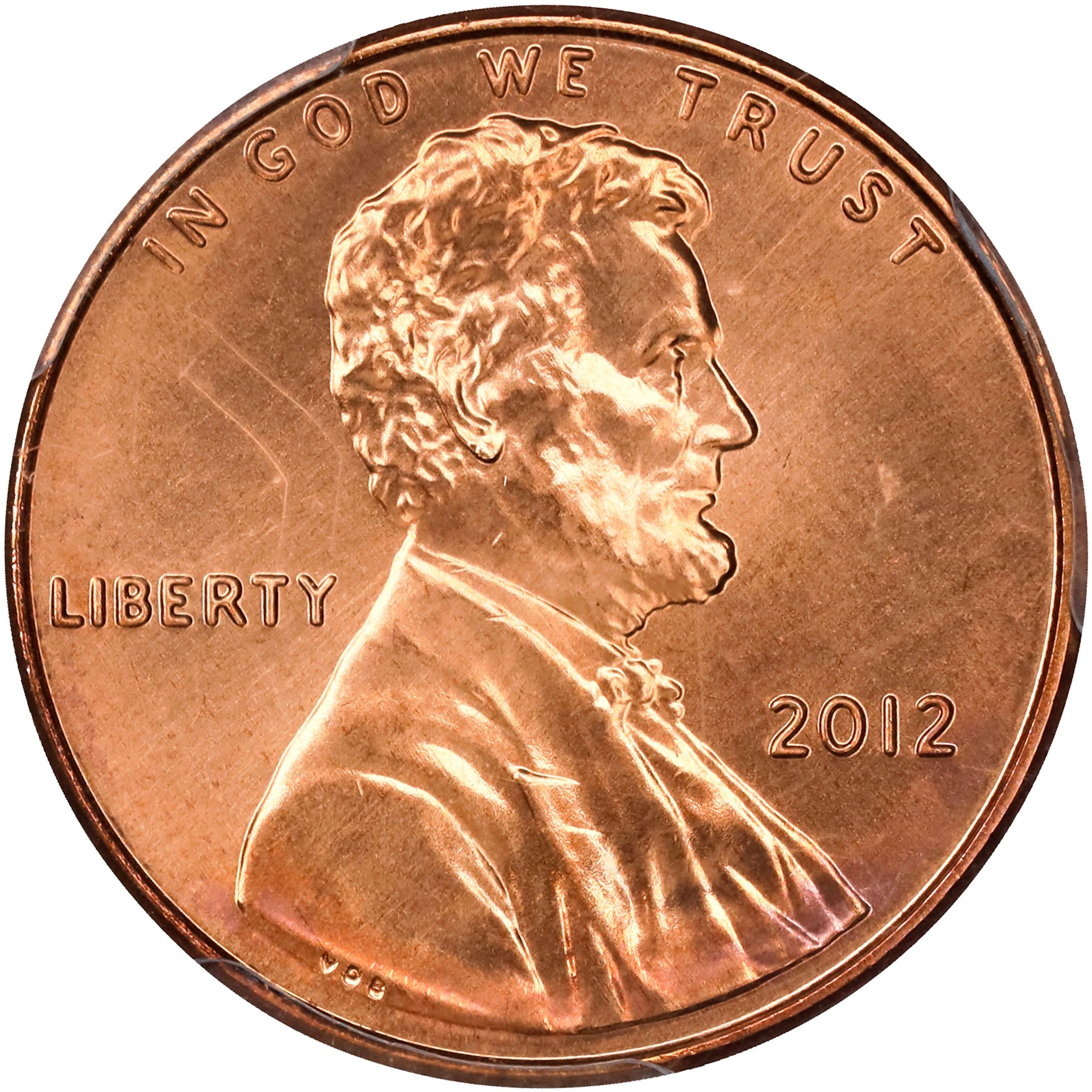 2012 Lincoln Cent. MS-68 RD (PCGS).