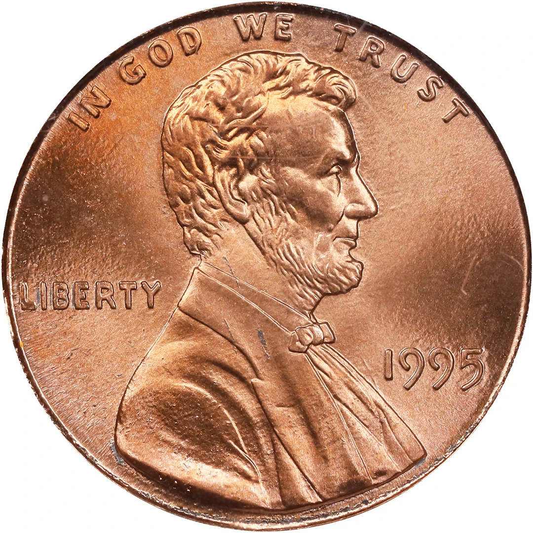 1995 Lincoln Cent. FS-101. Doubled Die Obverse. MS-68 RD (PCGS).