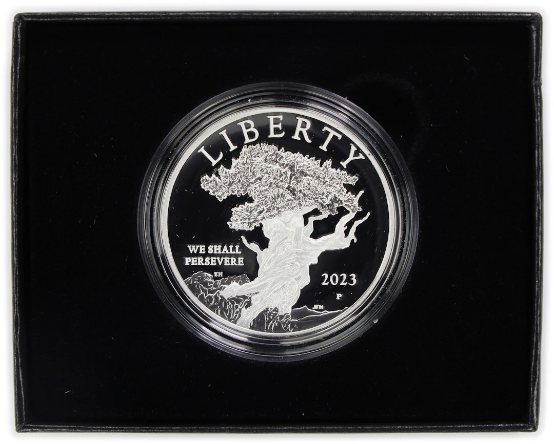 (1 oz, 31.104 g ASW). 2023-P American Liberty Silver Medal.