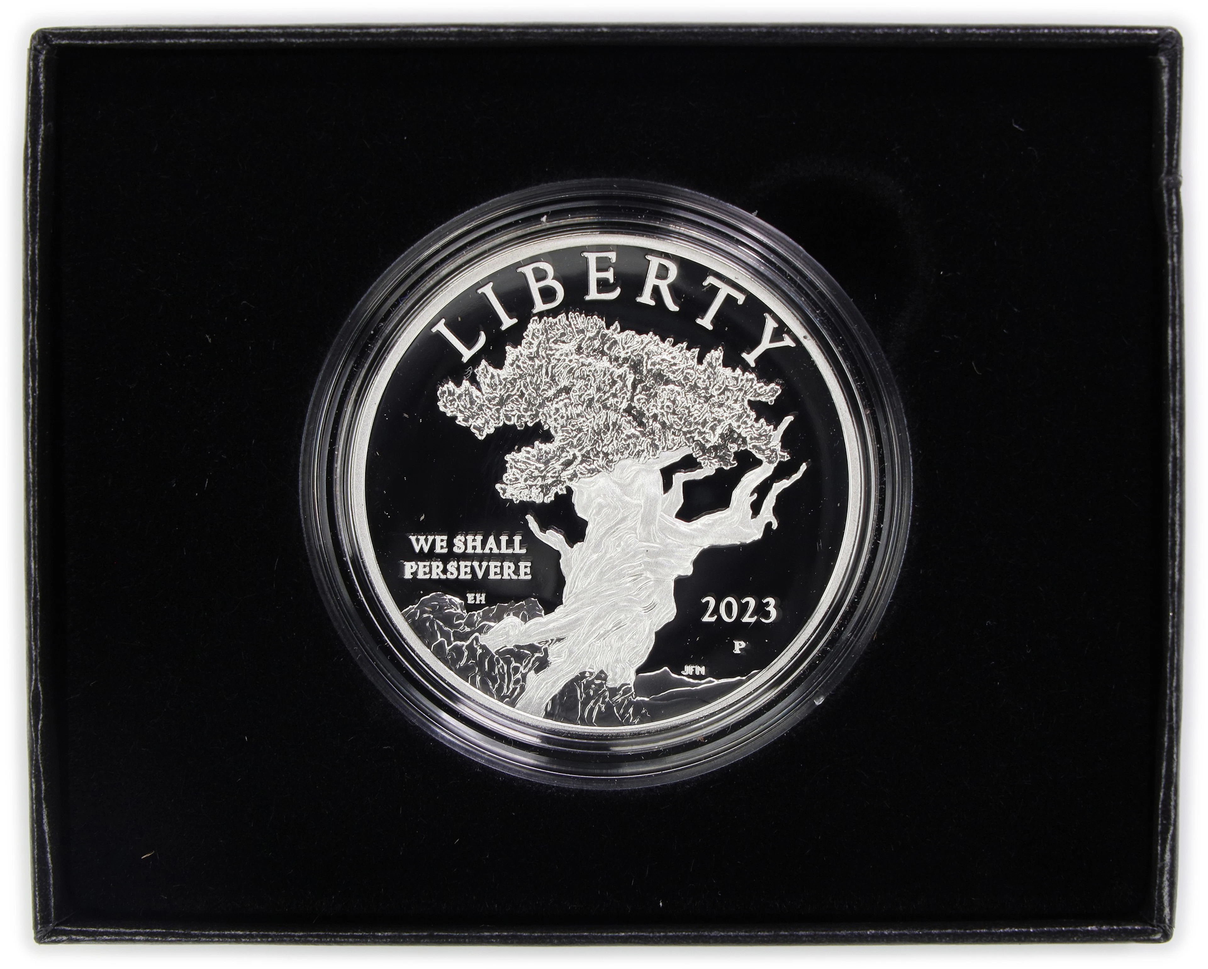 (1 oz, 31.104 g ASW). 2023-P American Liberty Silver Medal.