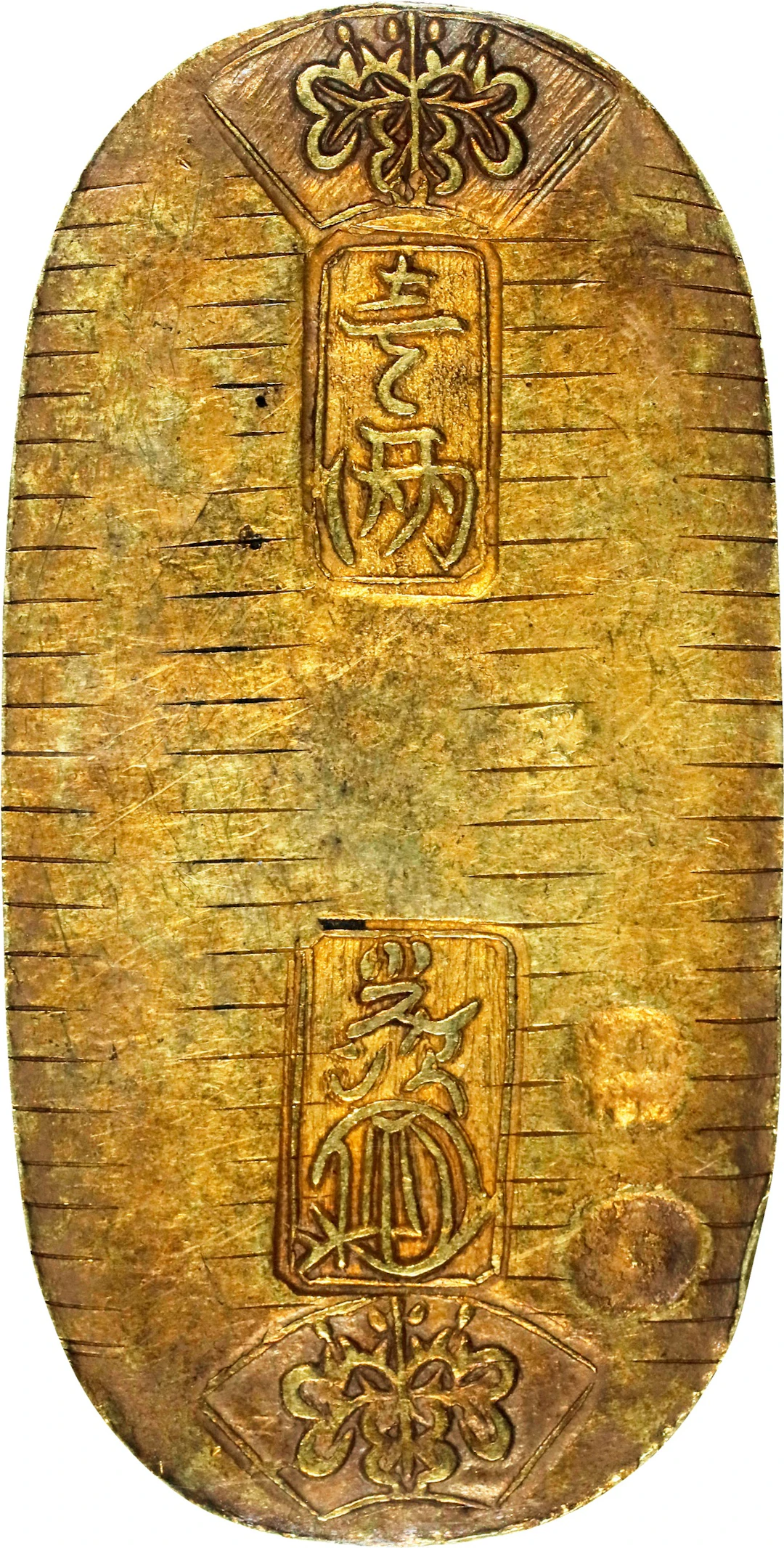 JAPAN. Koban, ND (1819-28). Bunsei Era. PCGS Genuine--Chopmark, AU Details.