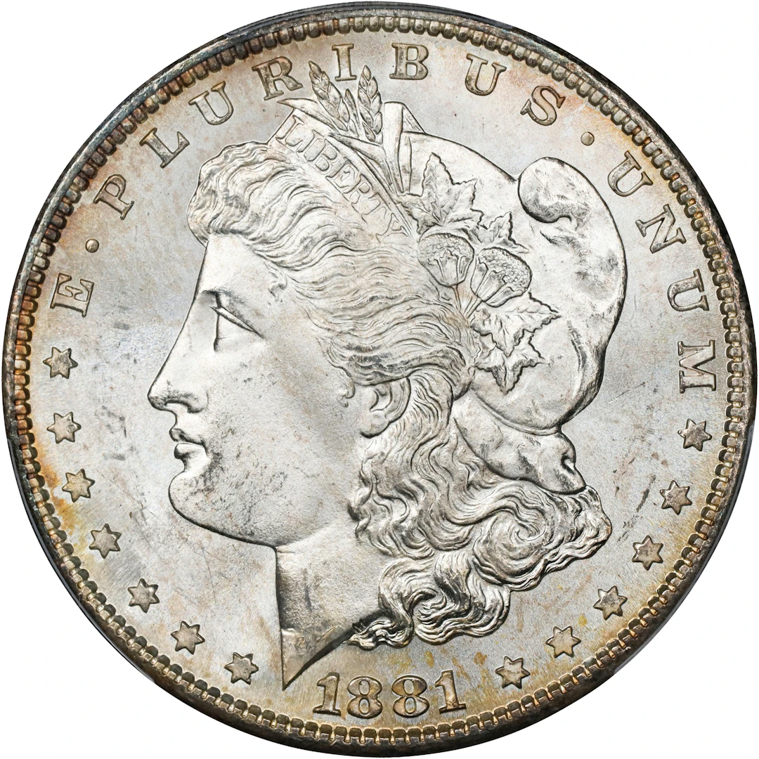 1881-S Morgan Silver Dollar. MS-65 (PCGS).