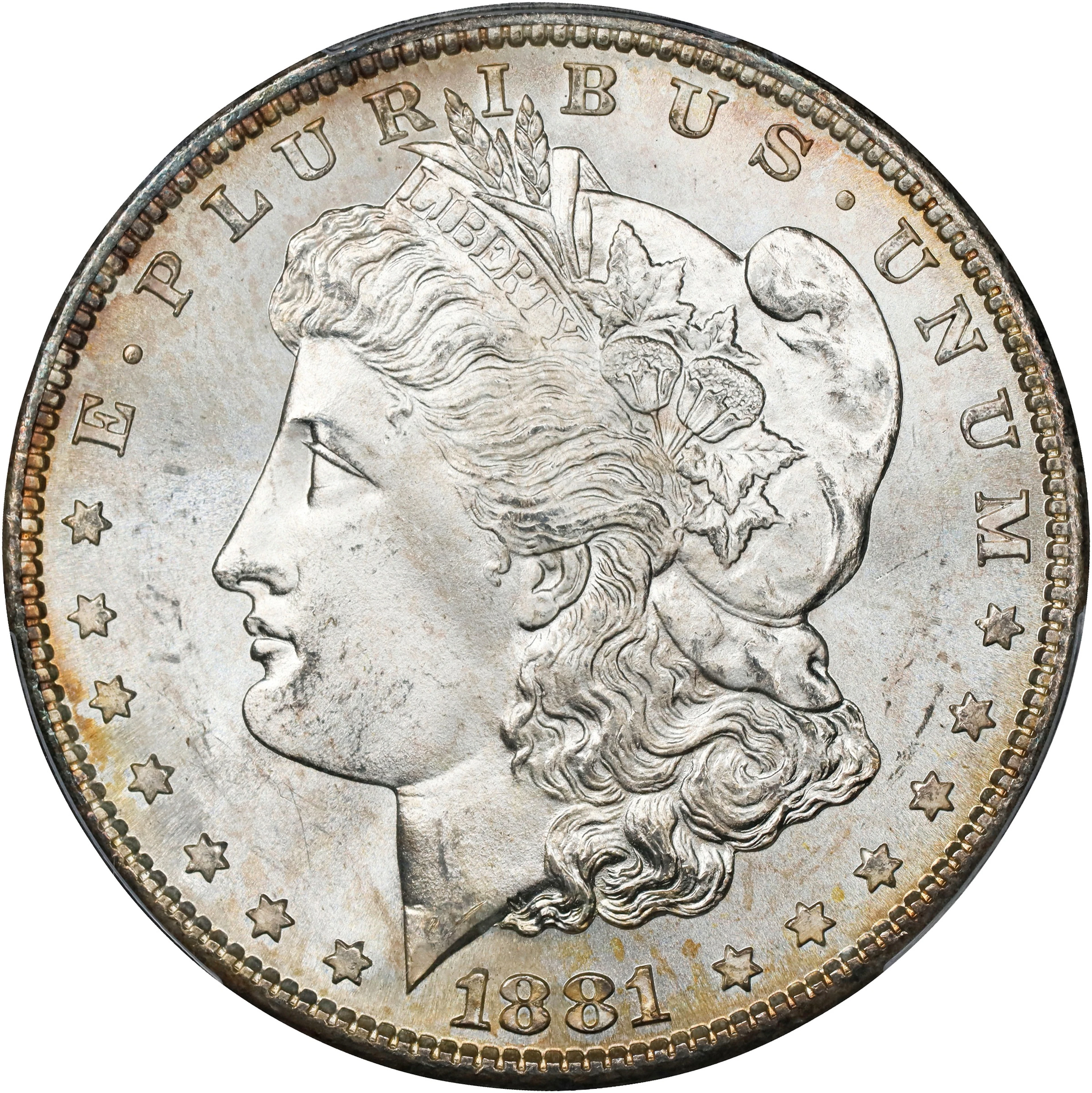 1881-S Morgan Silver Dollar. MS-65 (PCGS).