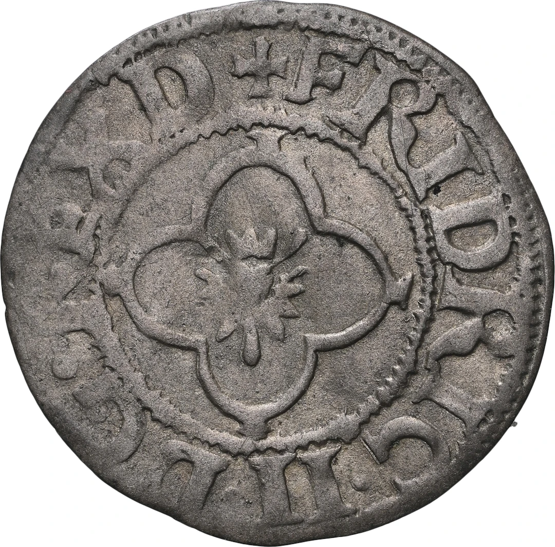 DENMARK. Søsling Lybsk (Sechsling), ND (1559-88). Flensburg (Flensborg)