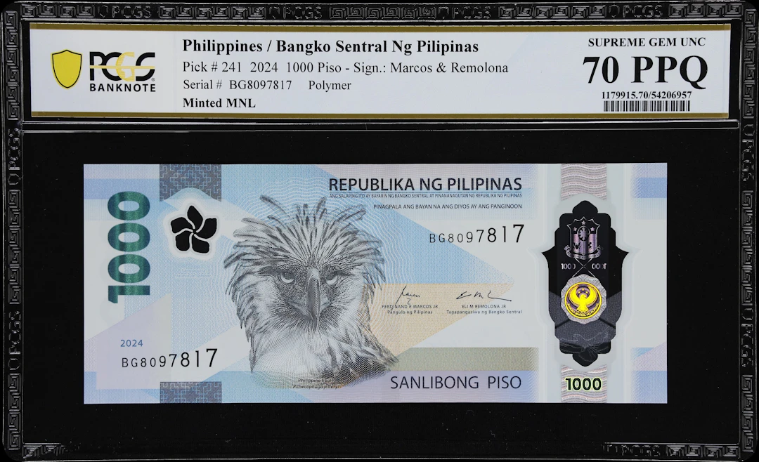 PHILIPPINES. Bangko Sentral ng Pilipinas. 1000 Piso, 2024. P-241.
