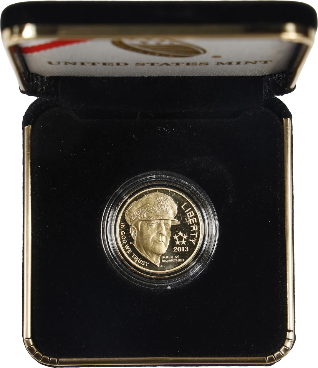 (0.242 oz, 7.527 g AGW). 2013-W 5-Star Generals U.S. Commemorative
