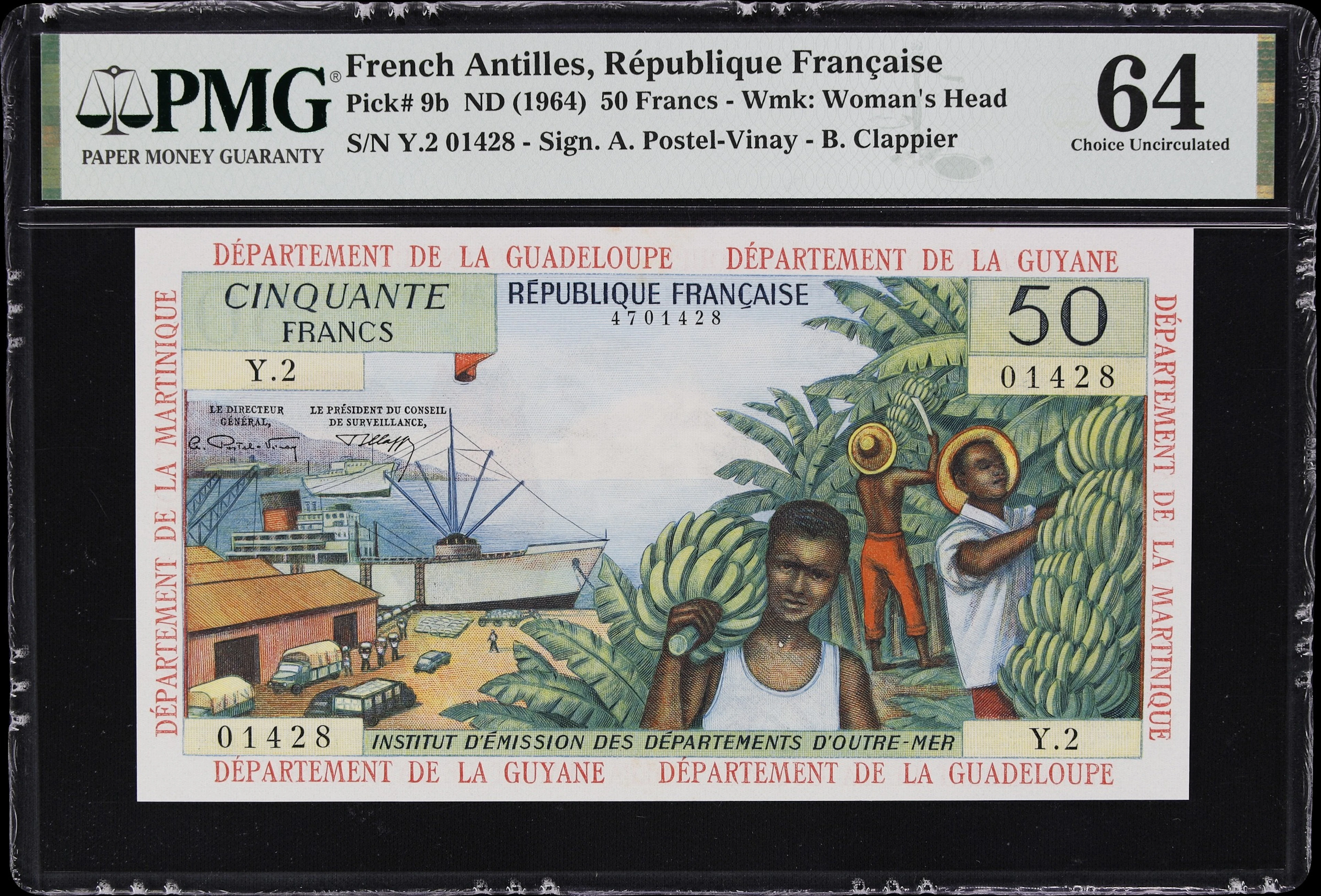 (◊) FRENCH ANTILLES. Institut d'Emission des Departements d'Outre-Mer.