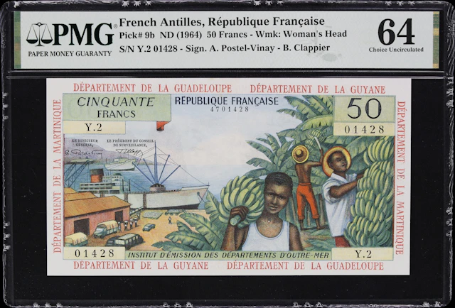 (◊) FRENCH ANTILLES. Institut d'Emission des Departements d'Outre-Mer.