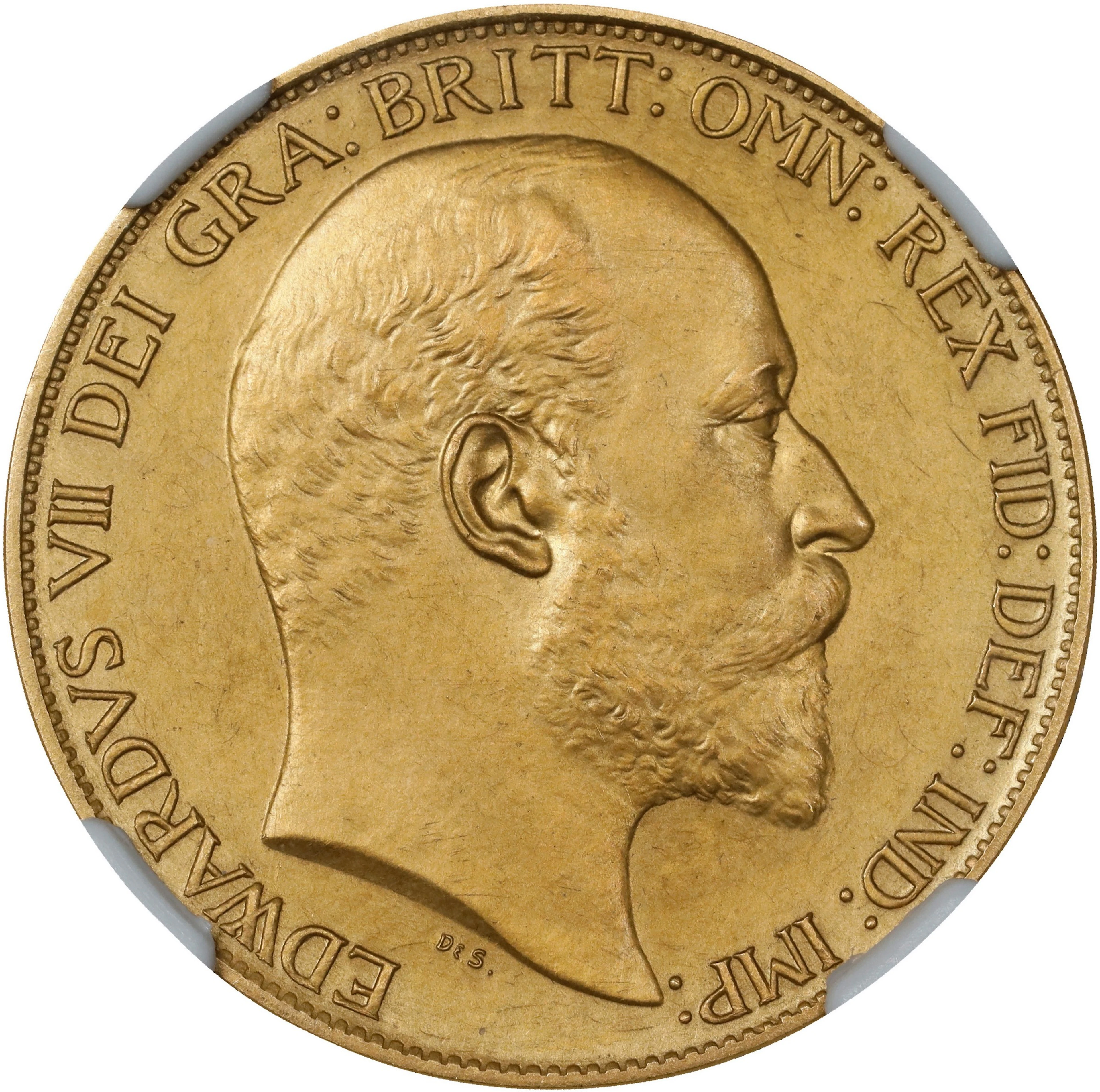 GREAT BRITAIN. 2 Pounds, 1902. London Mint. Edward VII. NGC MATTE PROOF-61.