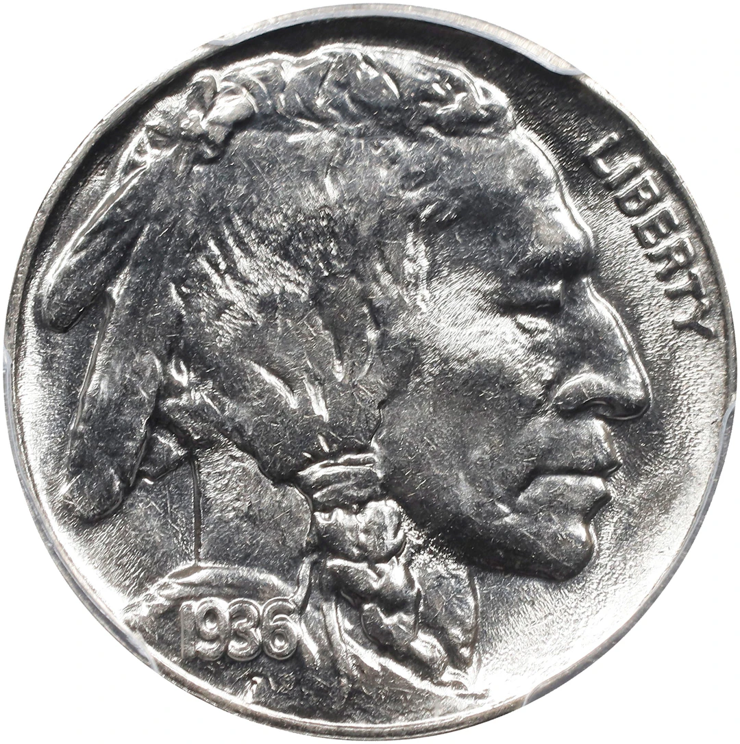 1936-D Buffalo Nickel. MS-66 (PCGS). CAC.