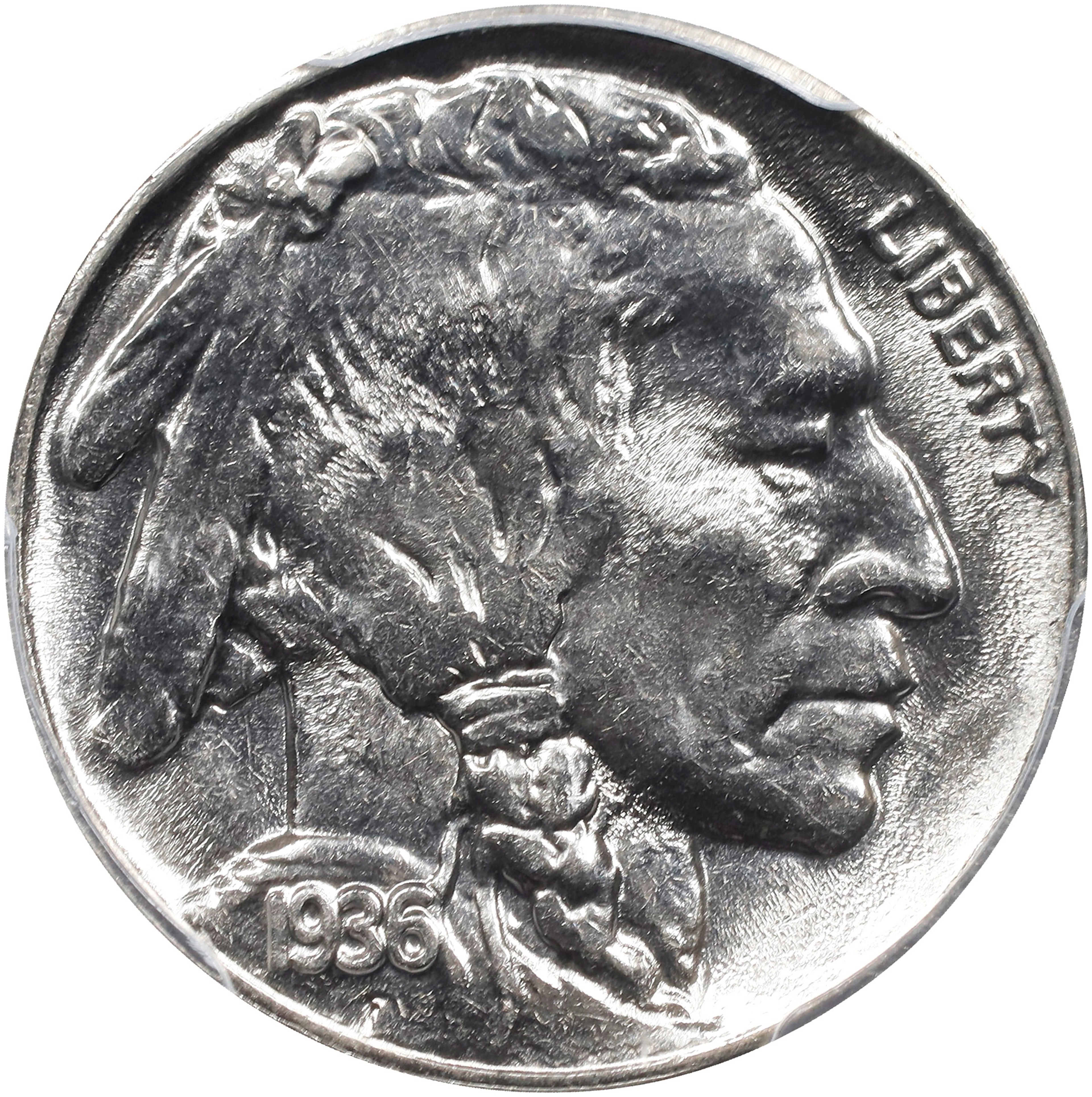 1936-D Buffalo Nickel. MS-66 (PCGS). CAC.