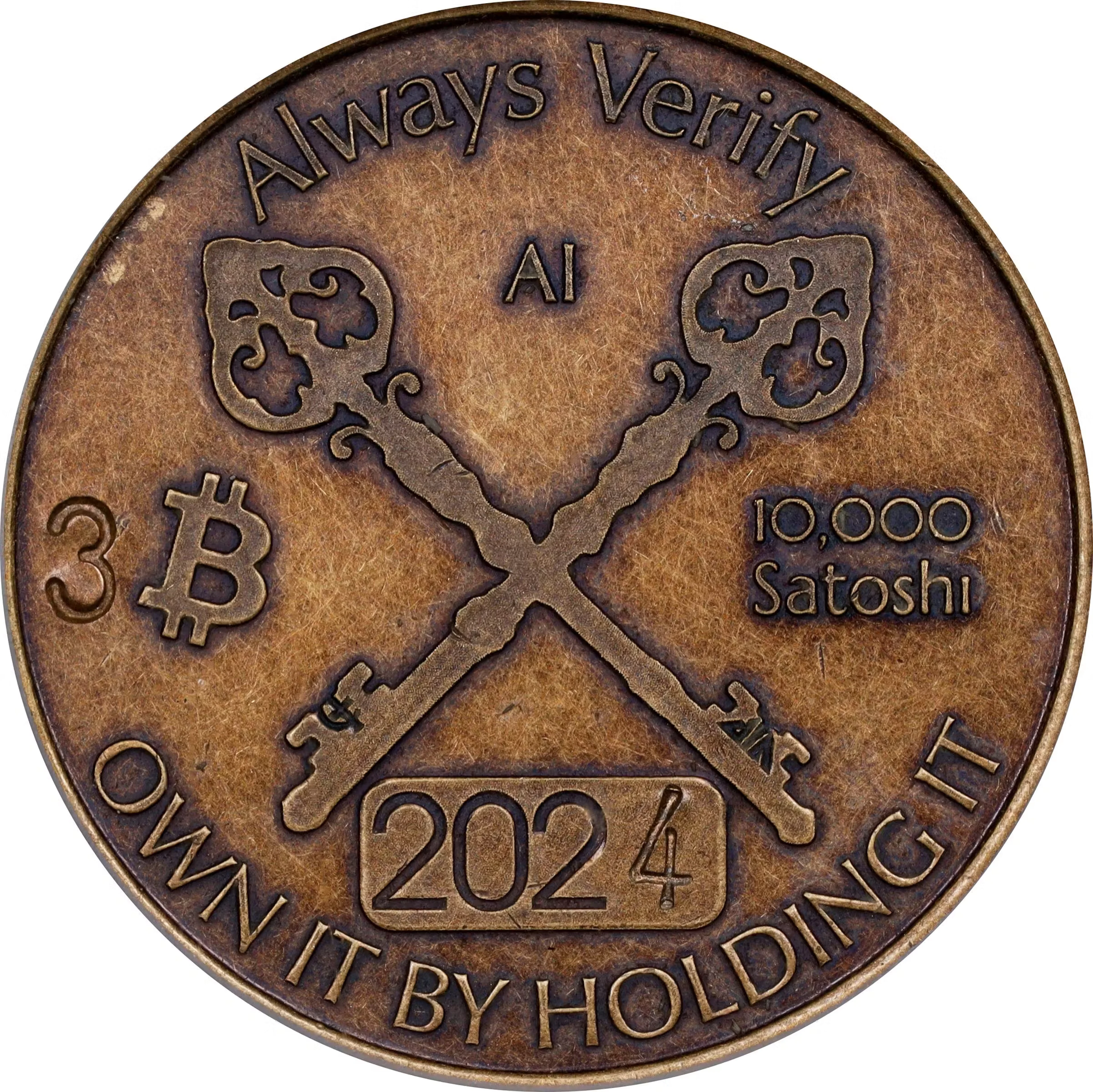 2024 Caribbean Treasures x VIP Collaboration 0.0001 Bitcoin. Loaded.