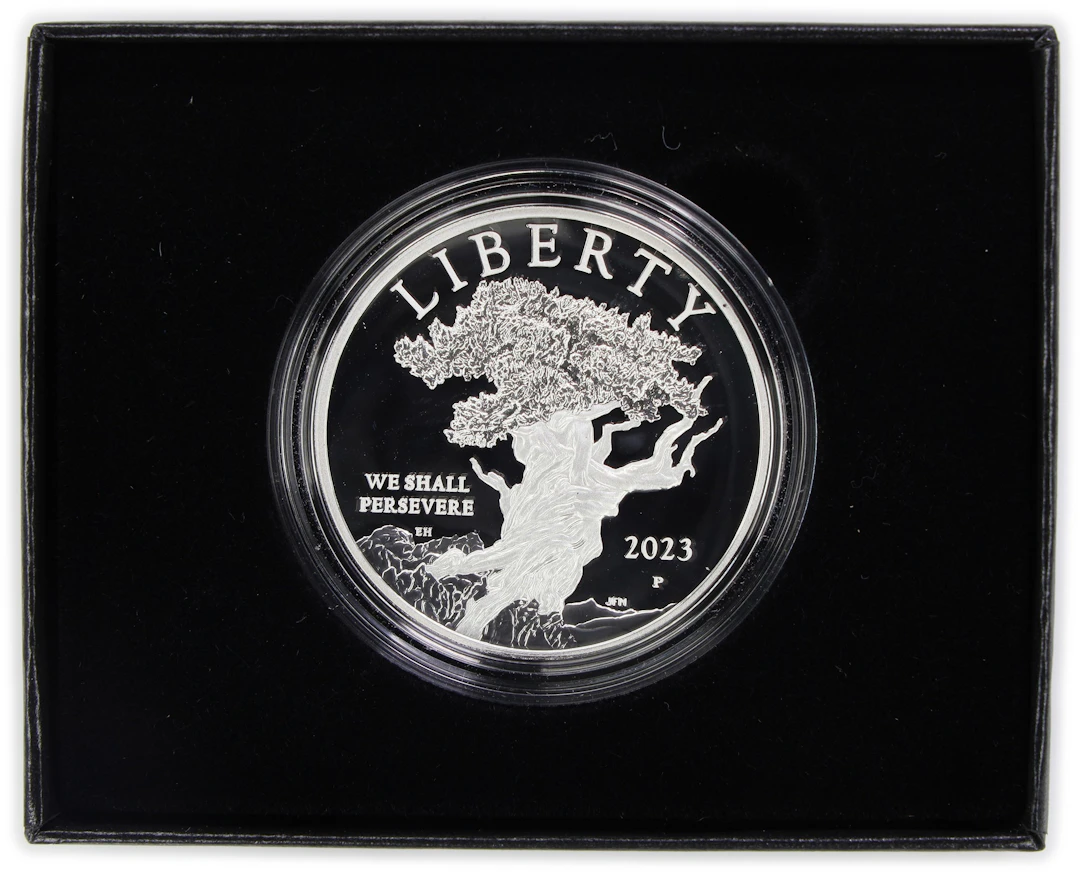 (1 oz, 31.104 g ASW). 2023-P American Liberty Silver Medal.