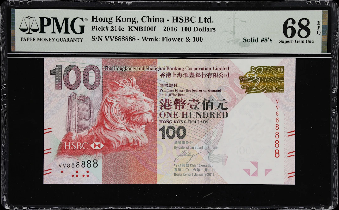 (t) HONG KONG (SAR). Hong Kong & Shanghai Banking Corporation Limited.