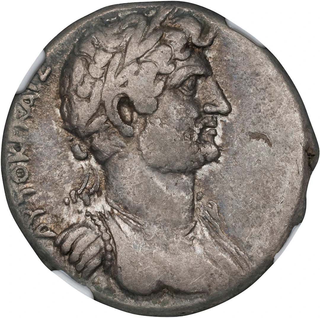 HADRIAN, A.D. 117-138. AR Tetradrachm, Year 179 (A.D. 132/3). NGC