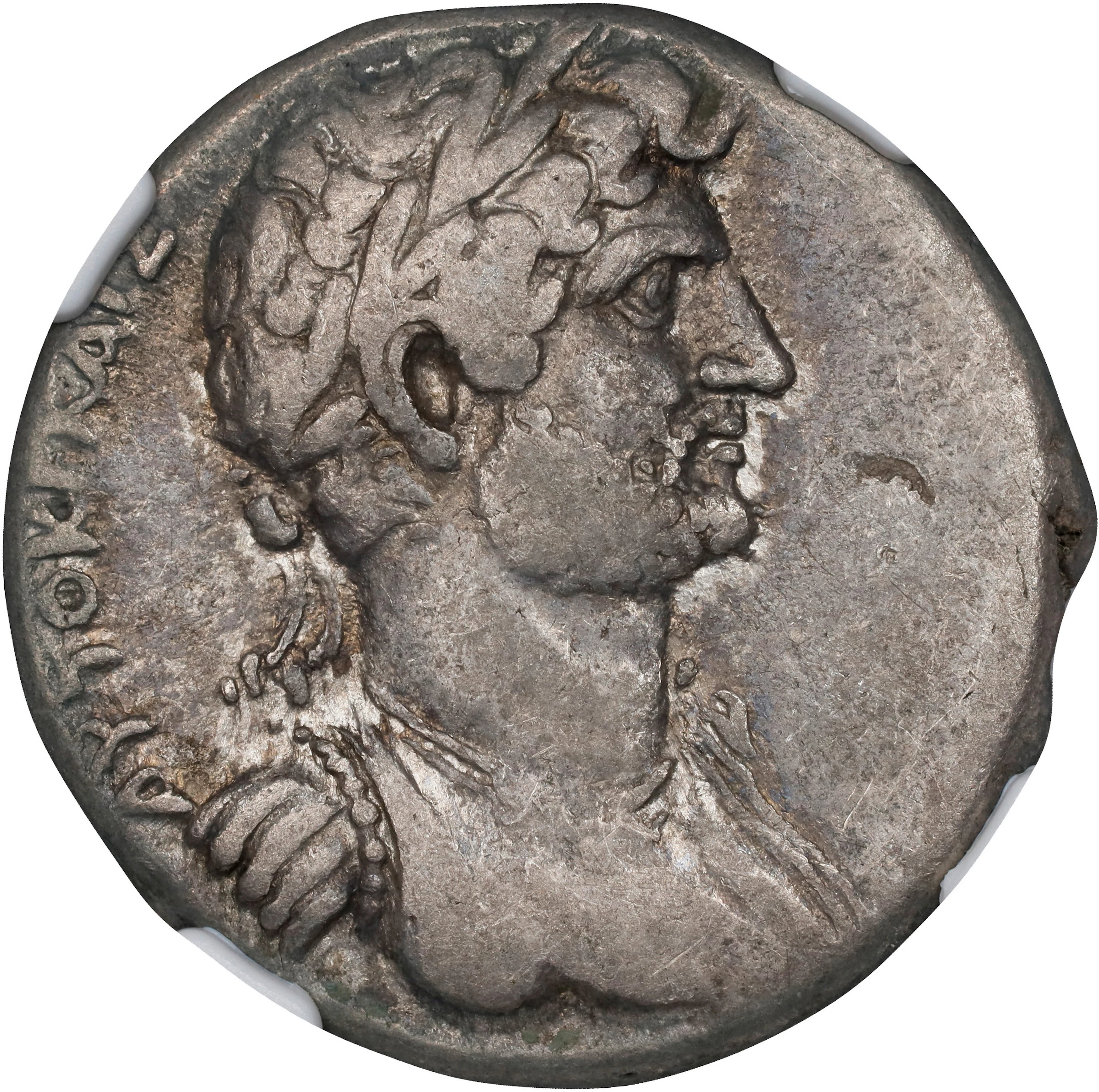 HADRIAN, A.D. 117-138. AR Tetradrachm, Year 179 (A.D. 132/3). NGC