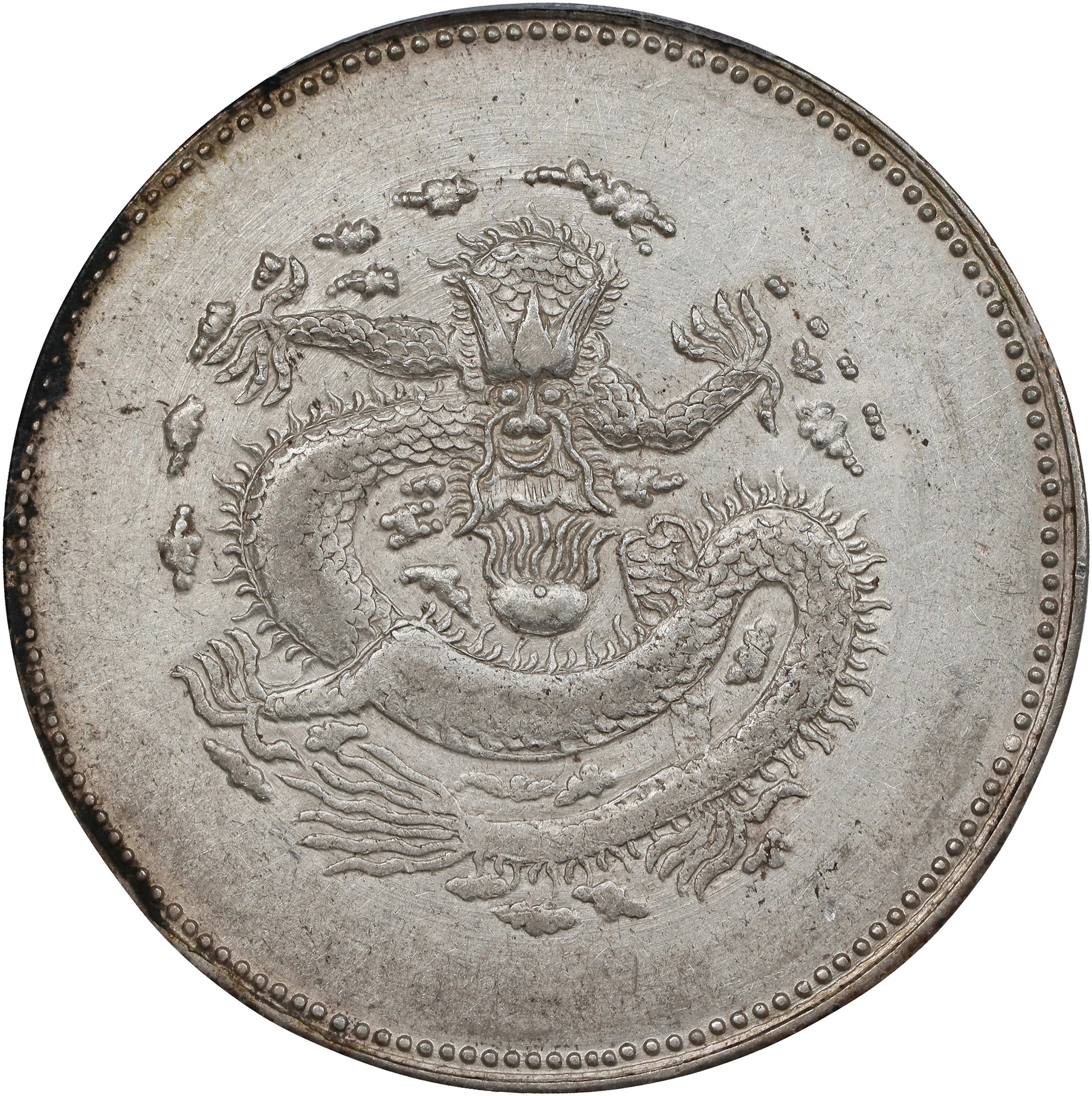 (t) CHINA. Sinkiang. 5 Mace (Miscals), ND (1910). Urumchi (Tihwa)