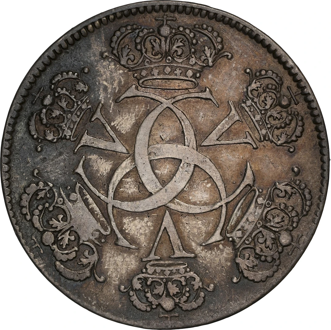 NORWAY. Silver Off-Metal Strike 3 Ducat, 1673. Christiania Mint. Christian