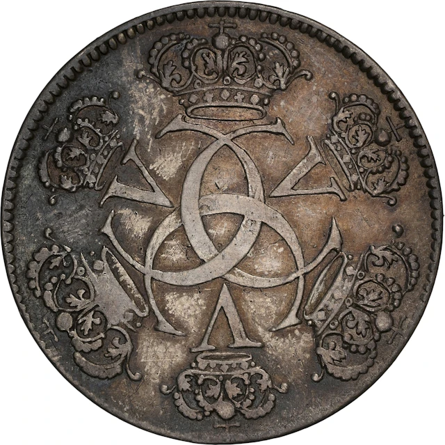 NORWAY. Silver Off-Metal Strike 3 Ducat, 1673. Christiania Mint. Christian