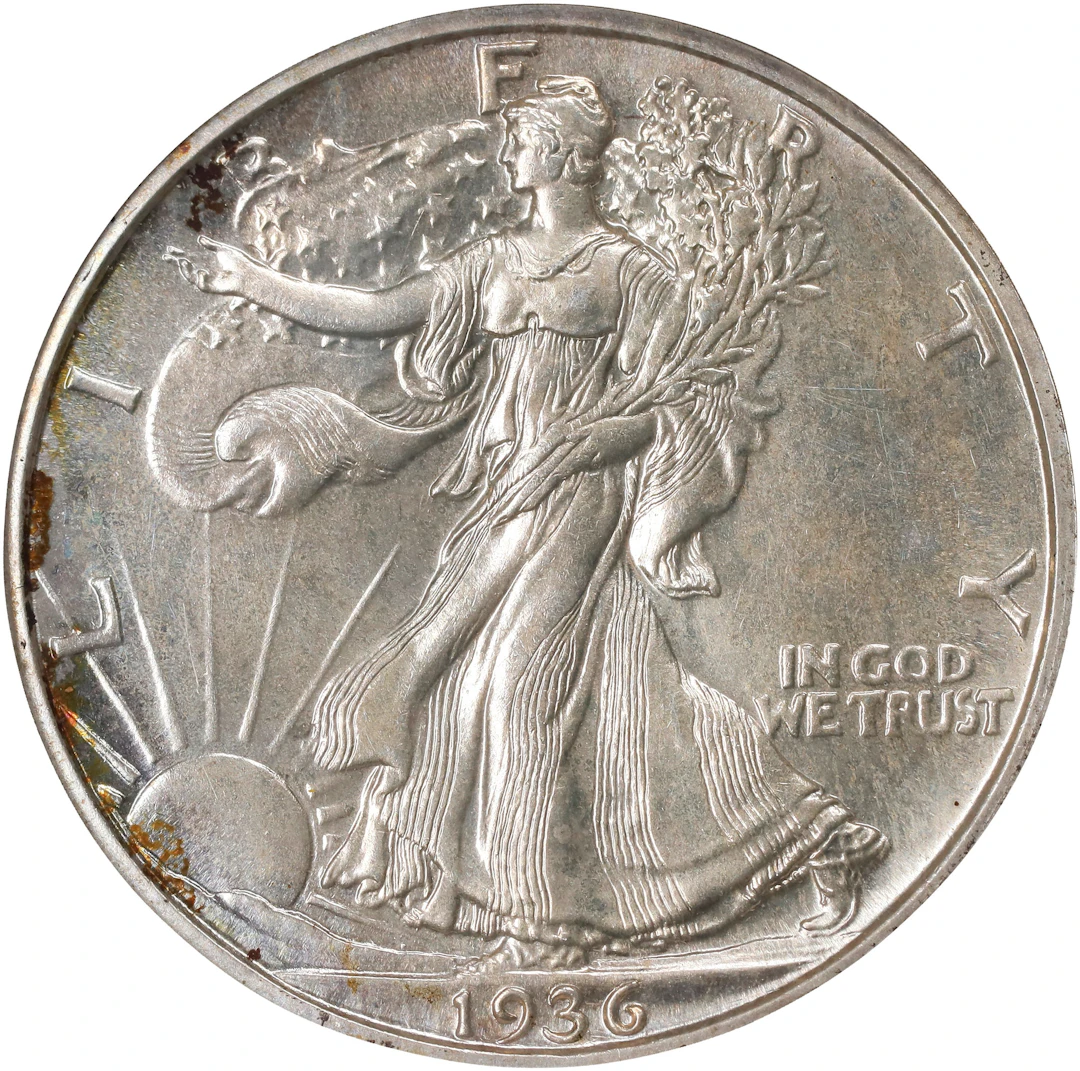 1936 Walking Liberty Half Dollar. Proof-66 (NGC).