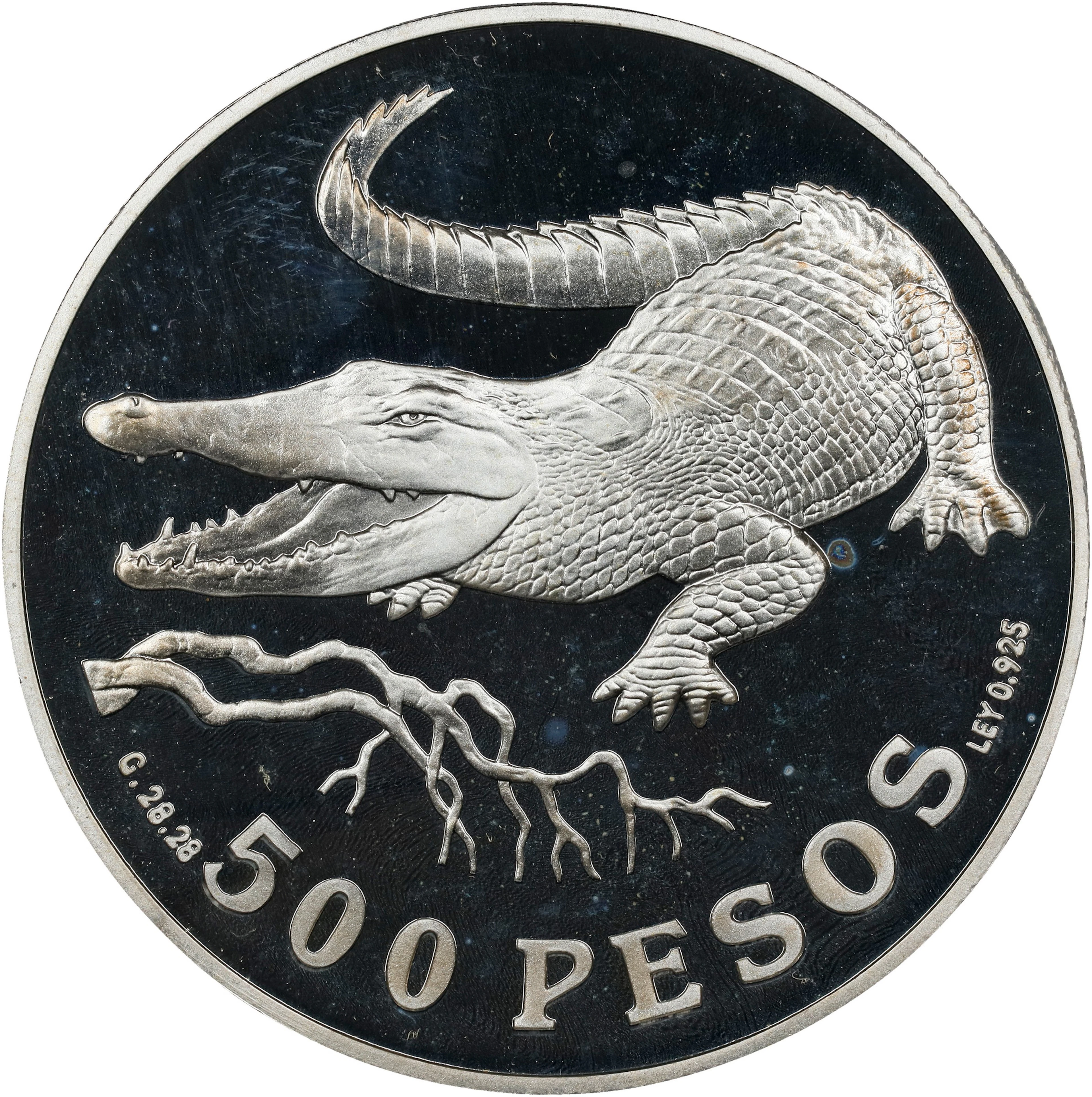 COLOMBIA. 500 Pesos, 1978. PCGS PROOF-68 Deep Cameo.