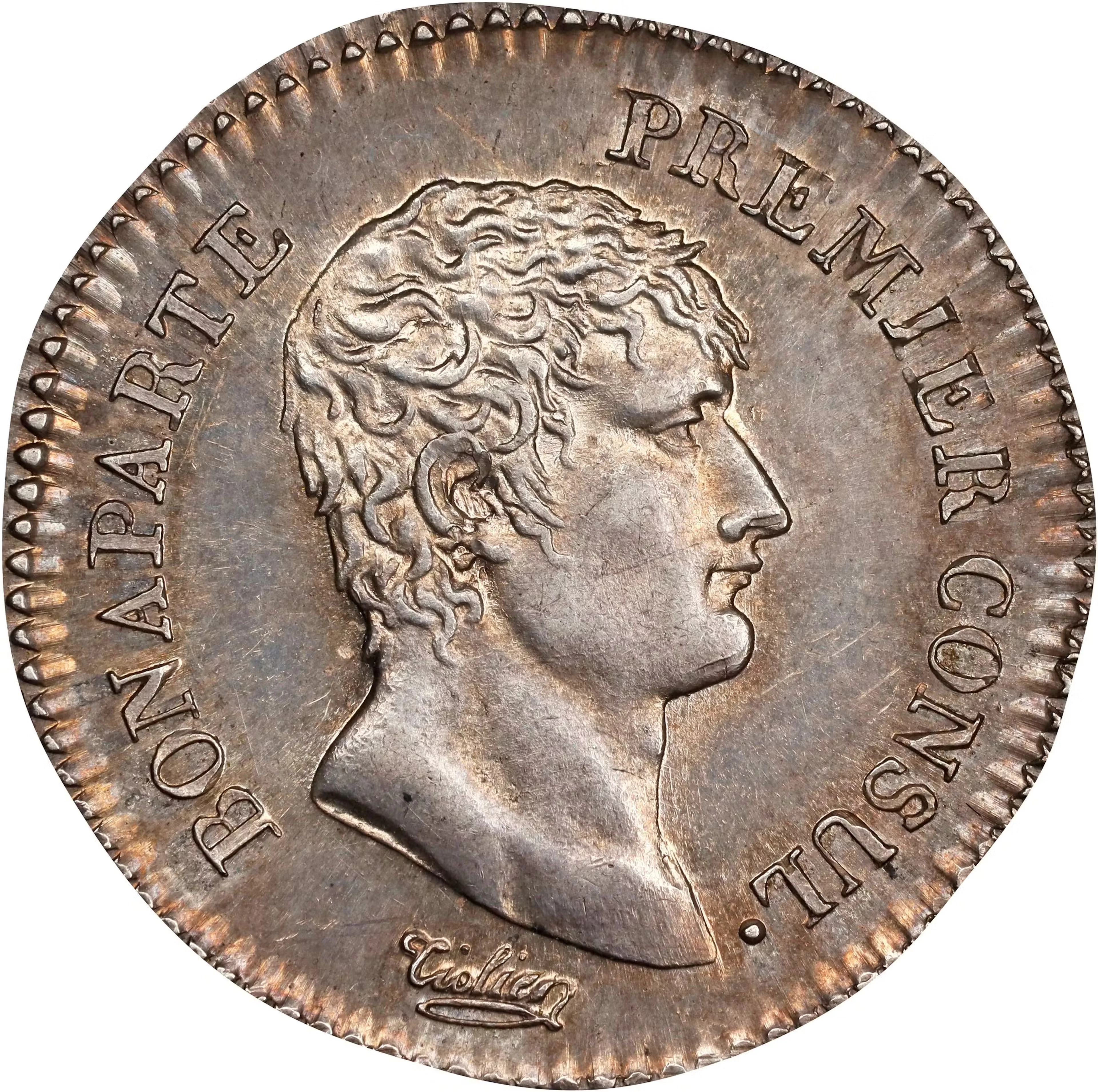 FRANCE. Consulate. Demi-Franc (1/2 Franc), Year 12-L (1803/4). Bayonne