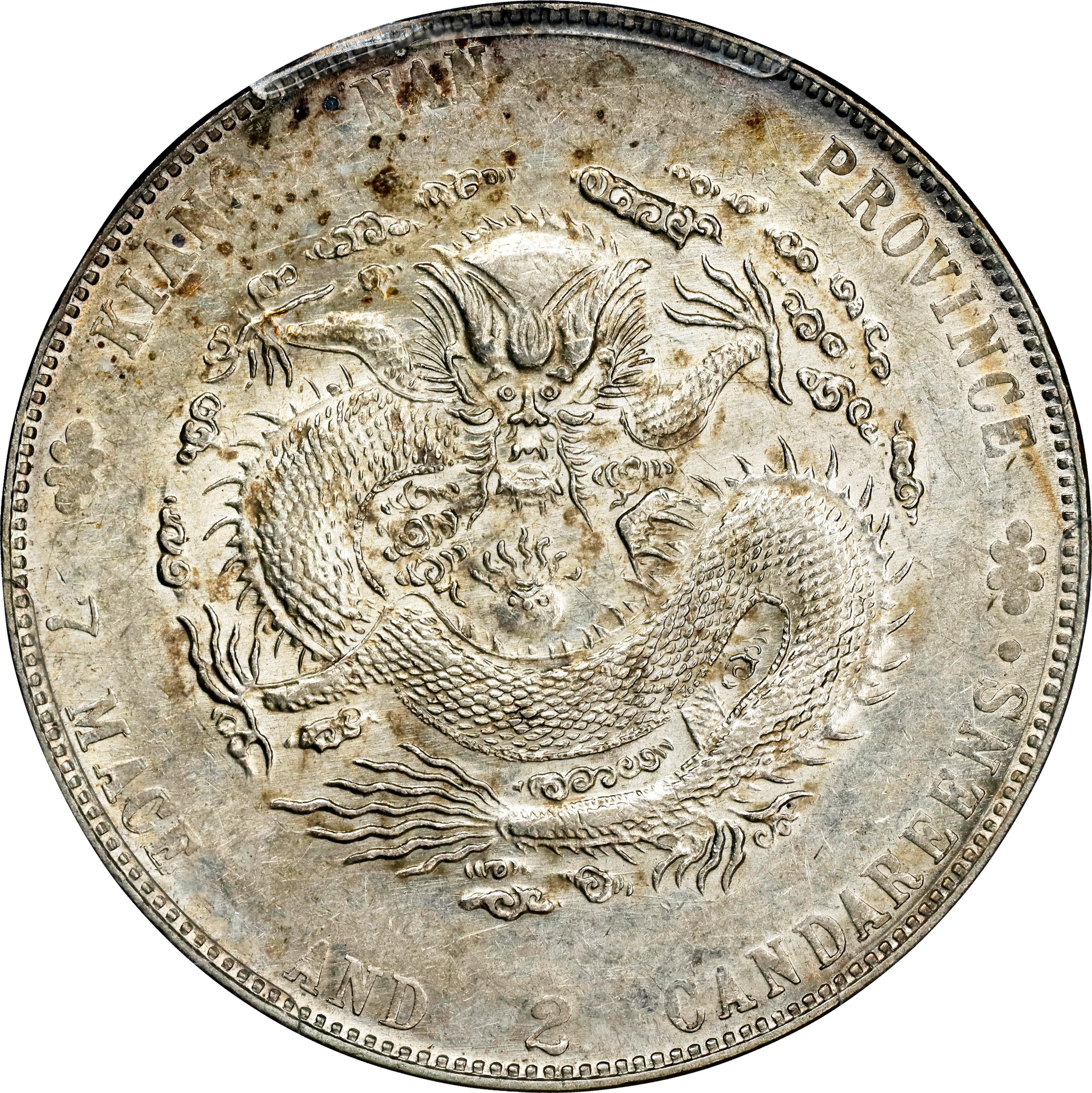 (t) CHINA. Kiangnan. 7 Mace 2 Candareens (Dollar), CD (1904)-HAH CH.