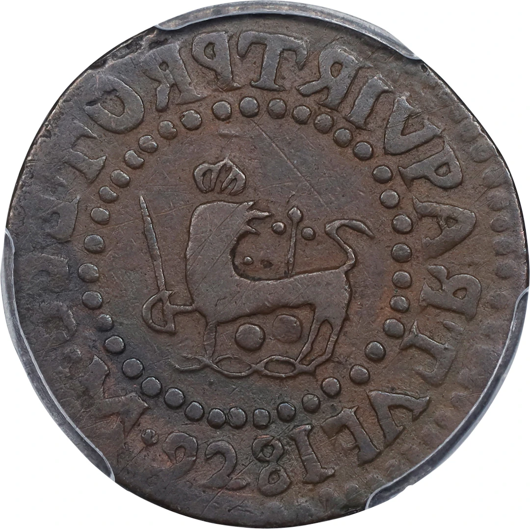 PHILIPPINES. Quarto, "9281" (1829)-M F. Manila Mint. Ferdinand VII. PCGS VF-20.