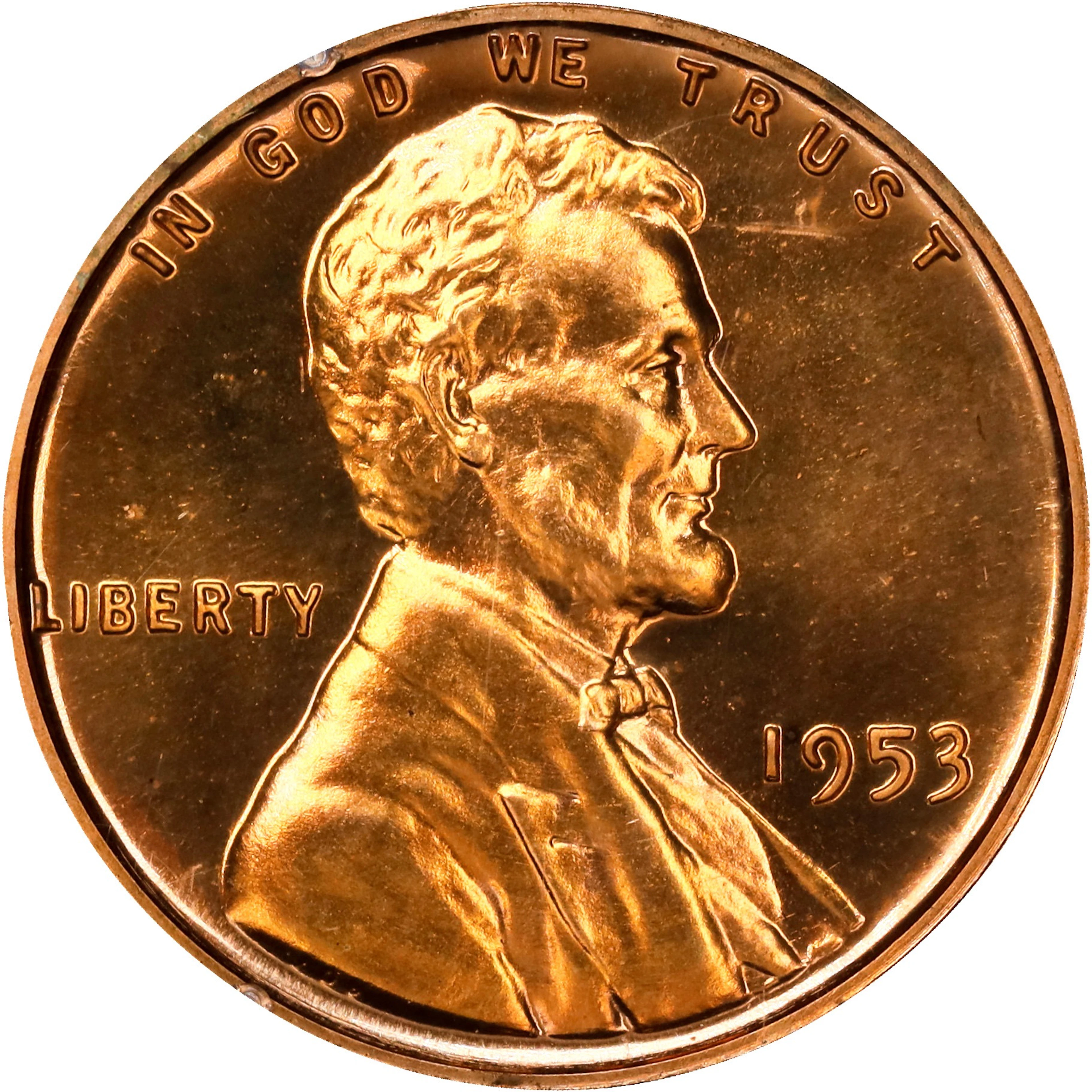 1953 Lincoln Cent. Proof-67 RD (PCGS). OGH Generation 1.2 Rattler.