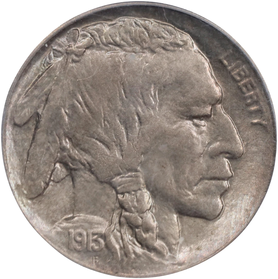 1913-D Buffalo Nickel. Type I. MS-65 (PCGS).