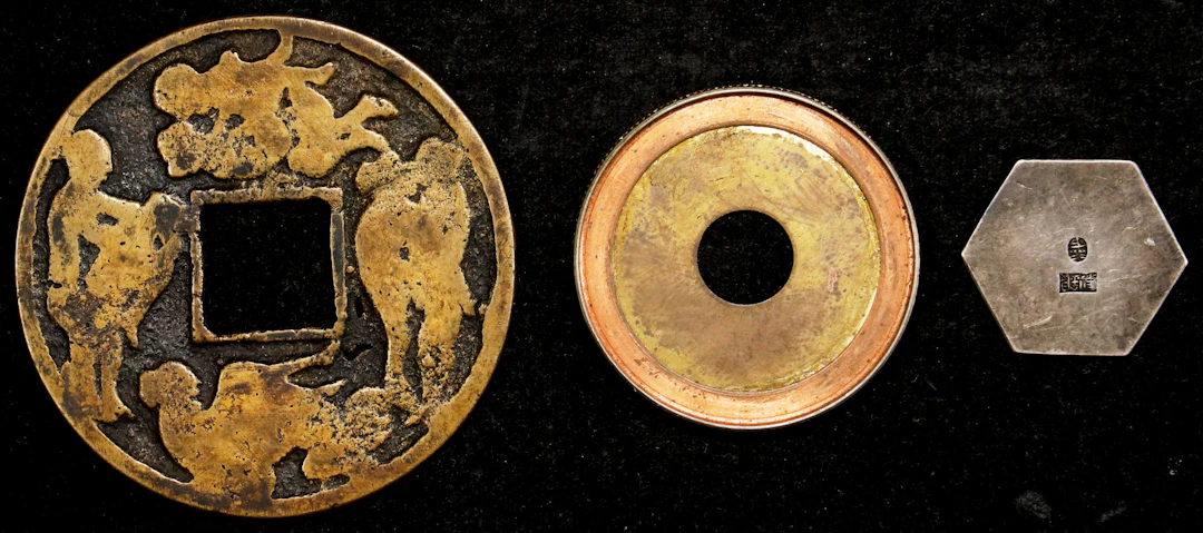 (t) CHINA. Trio of Mixed Types (3 Pieces), ND (ca. 20th century).