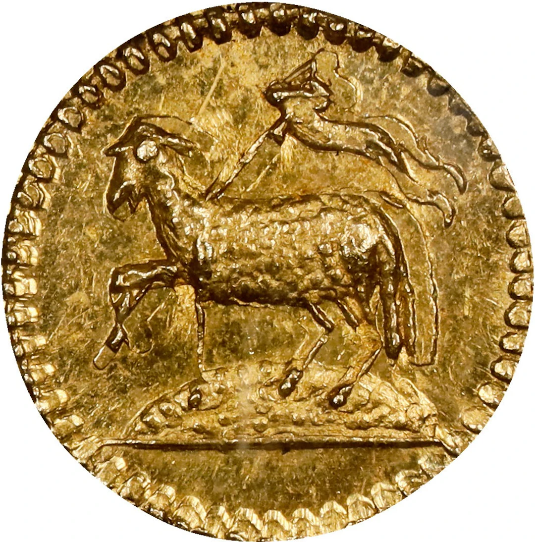 GERMANY. Nuremberg. 1/16 Ducat, ND (1700-N). Nuremberg Mint. NGC MS-66.