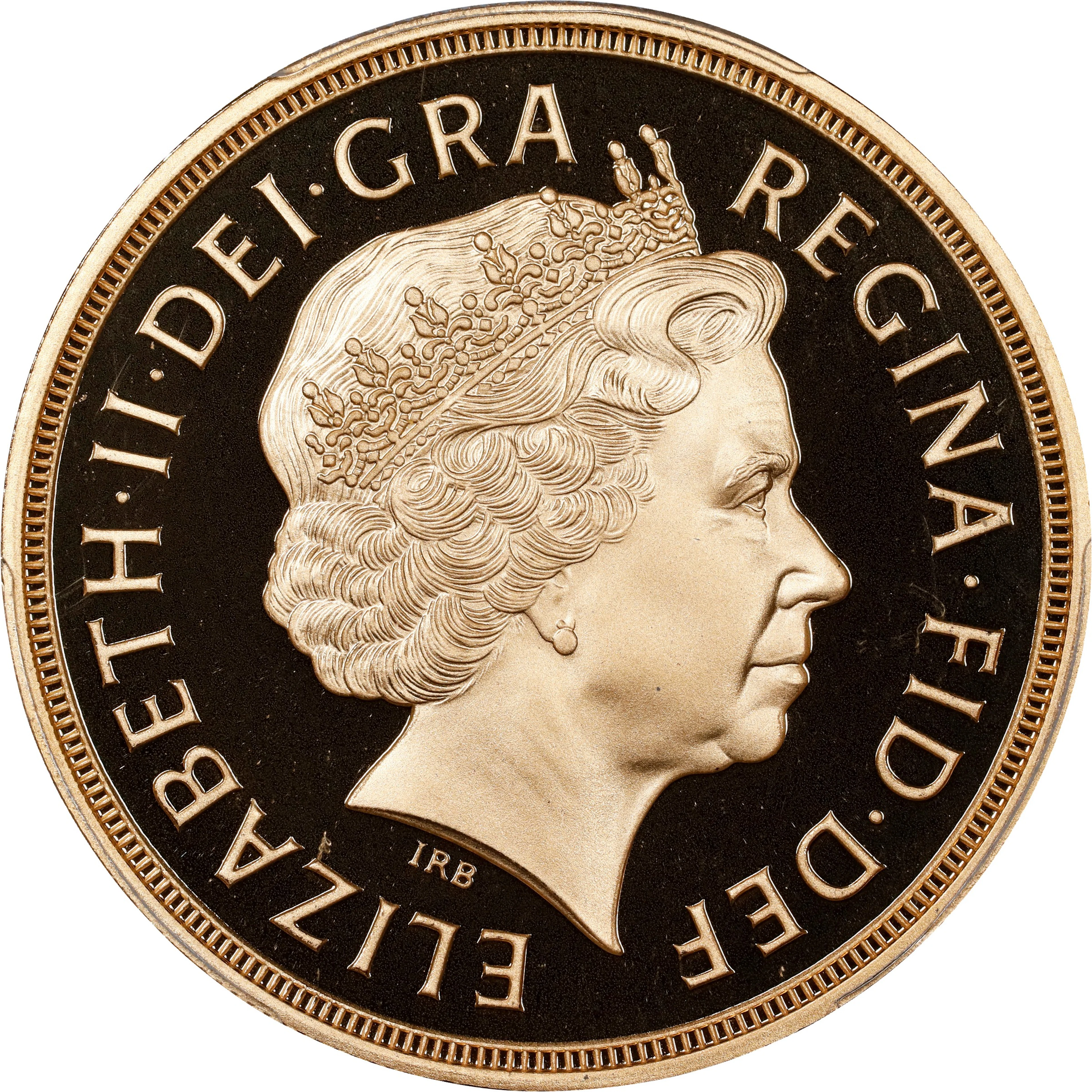 GREAT BRITAIN. 5 Pounds, 2004. Llantrisant Mint. Elizabeth II. PCGS