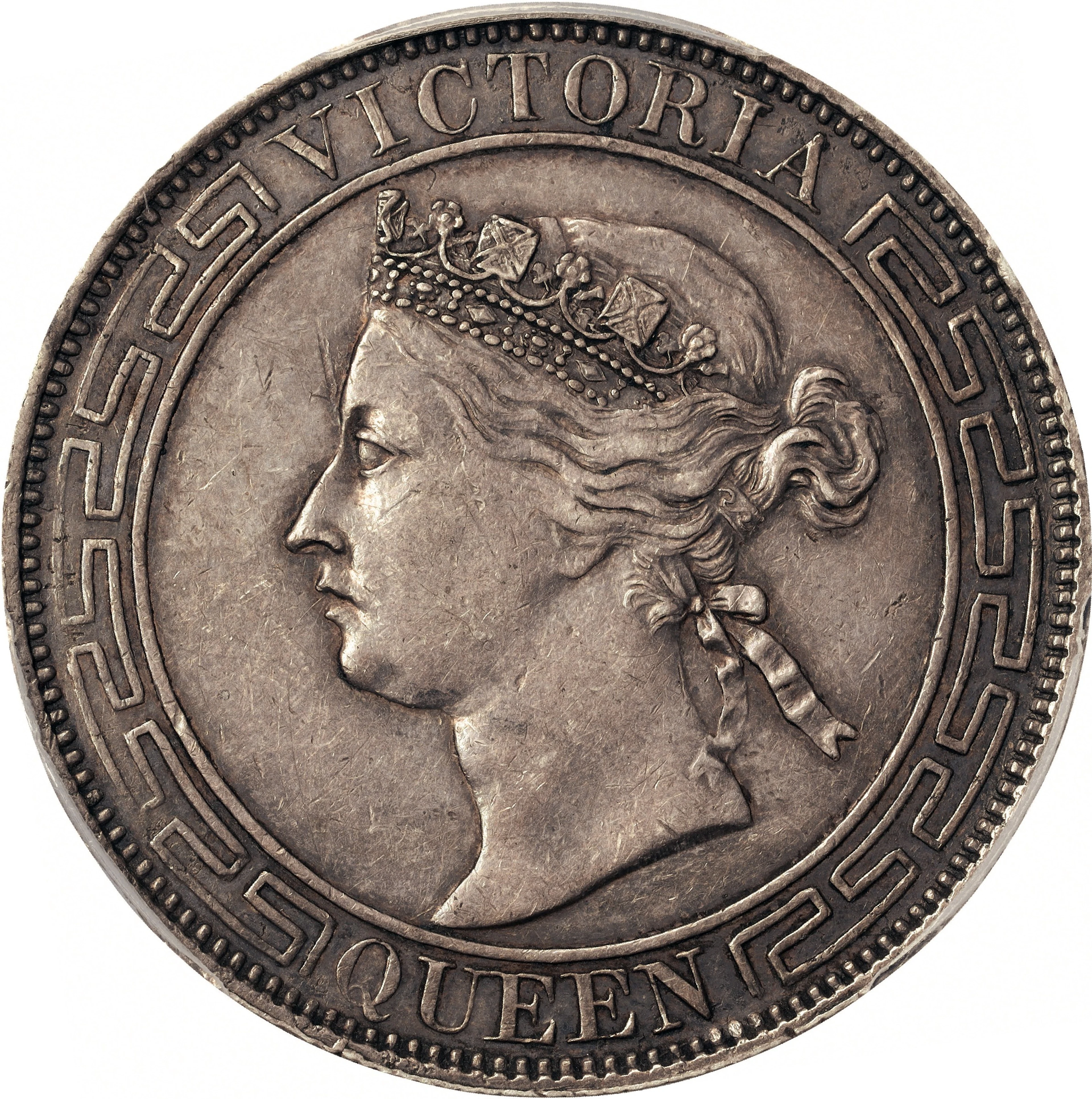 (t) HONG KONG (SAR). 50 Cents, 1868. Hong Kong Mint. Victoria. PCGS PROOF-50.