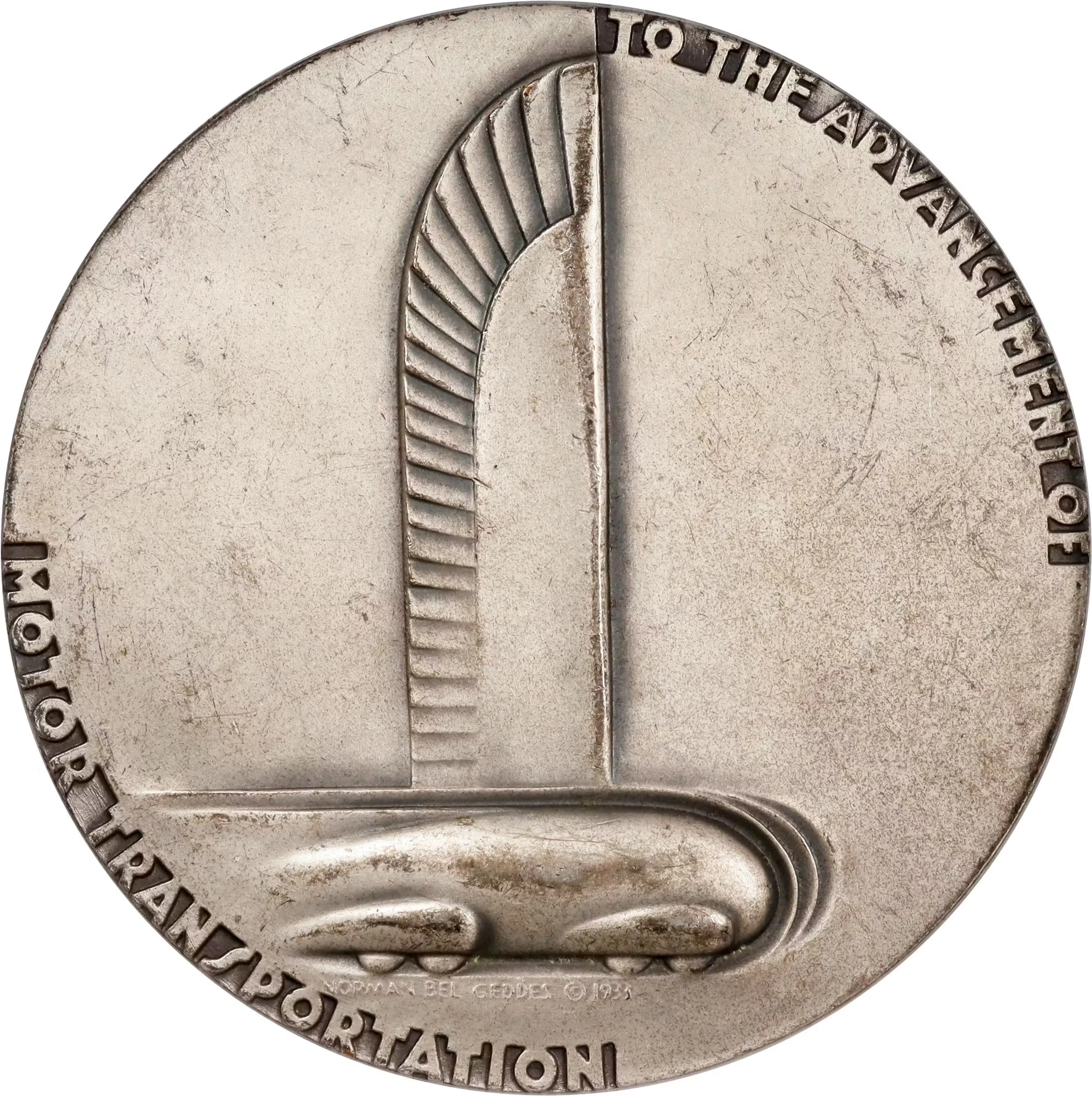 1933 Century of Progress, 25th Anniversary of General Motors Medal.