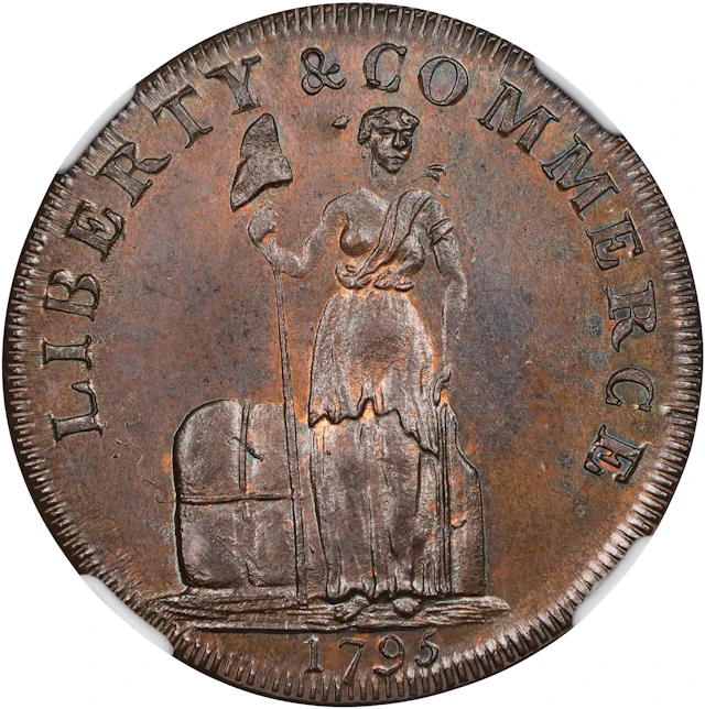 1795 Talbot, Allum & Lee Cent / York Cathedral Mule. Fuld Mule-7