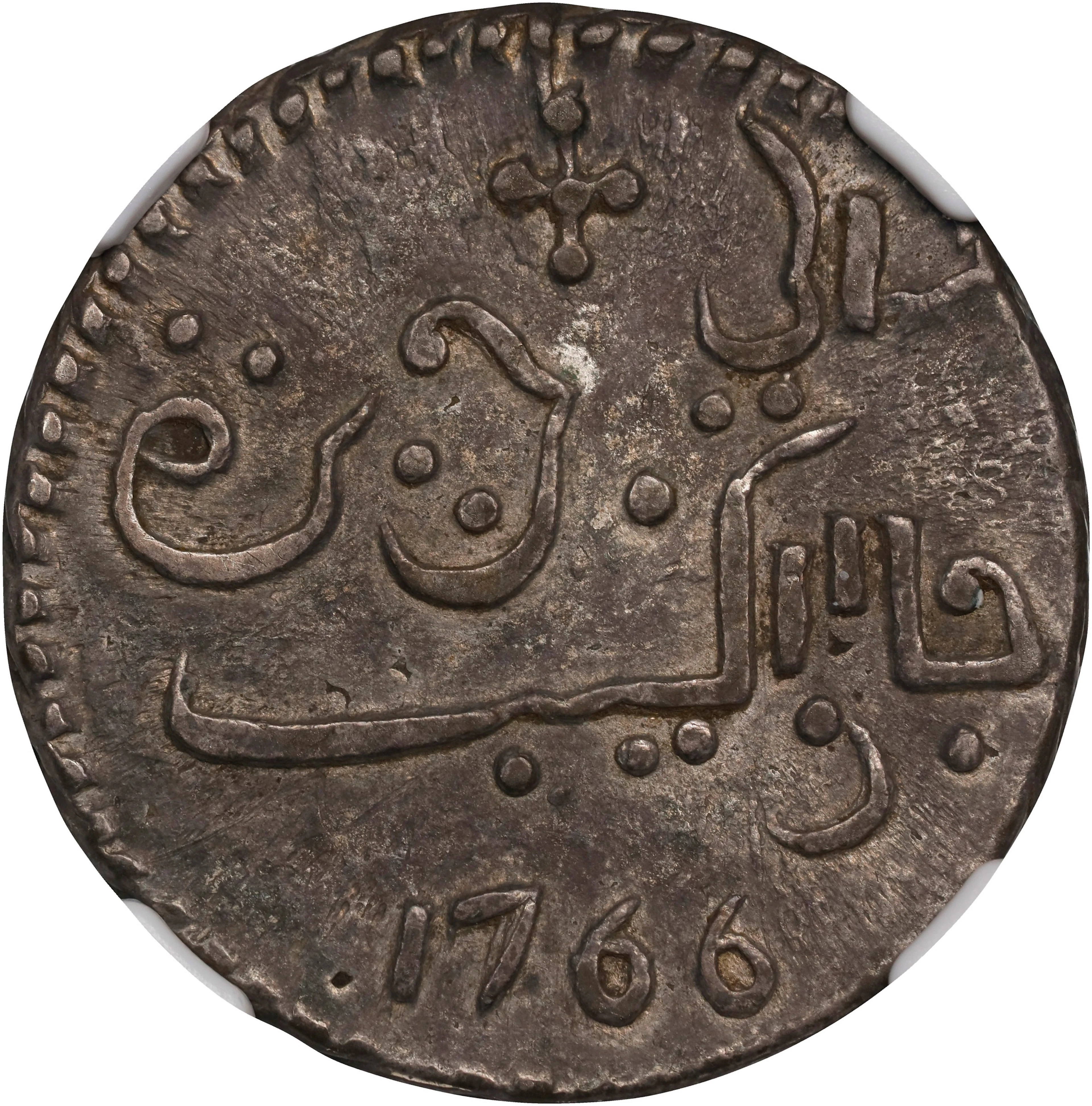 NETHERLANDS EAST INDIES. Dutch Java. Rupee, 1766. Batavia Mint. NGC