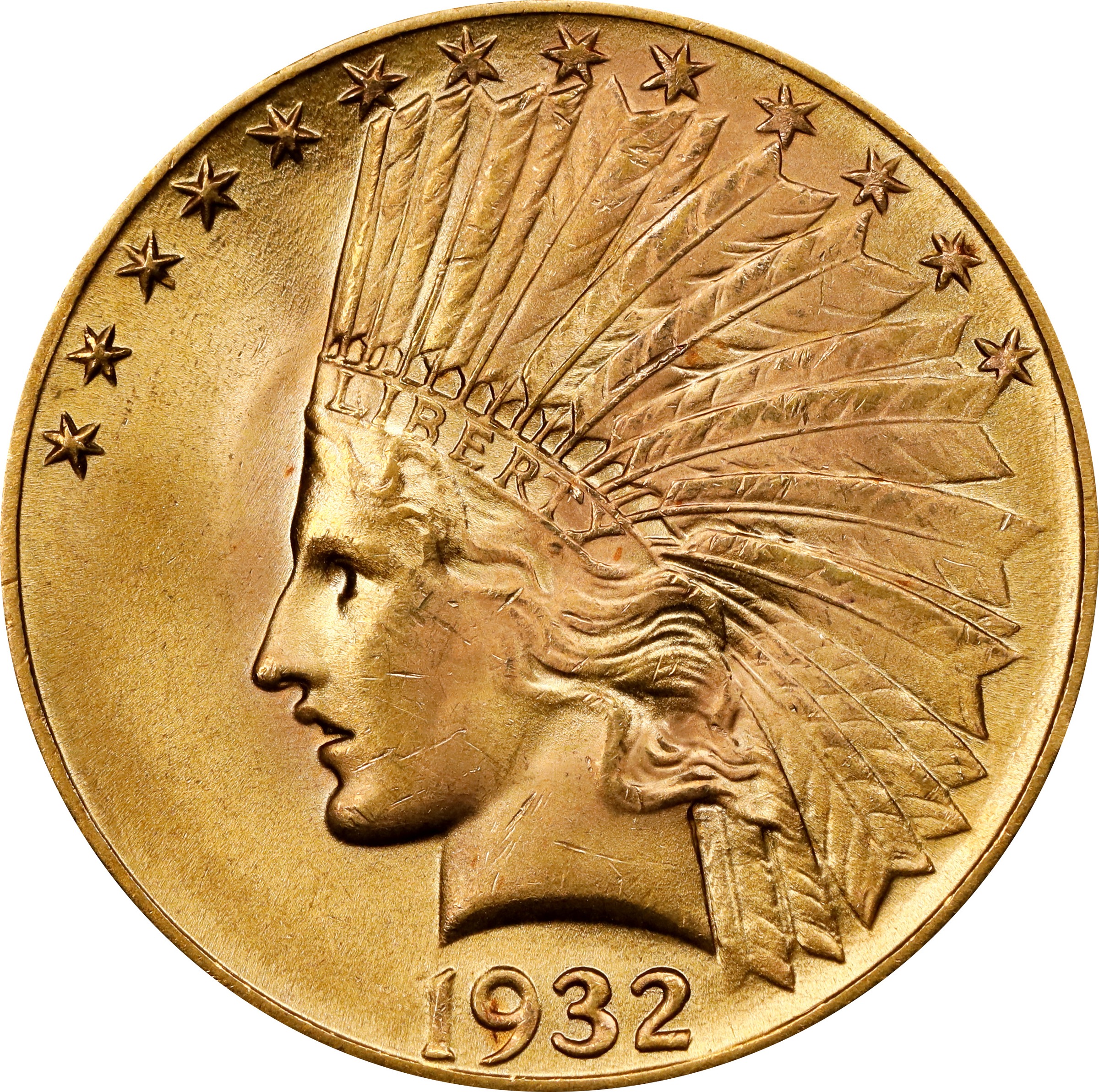 1932 Indian Eagle. MS-65 (PCGS). CAC. CMQ.