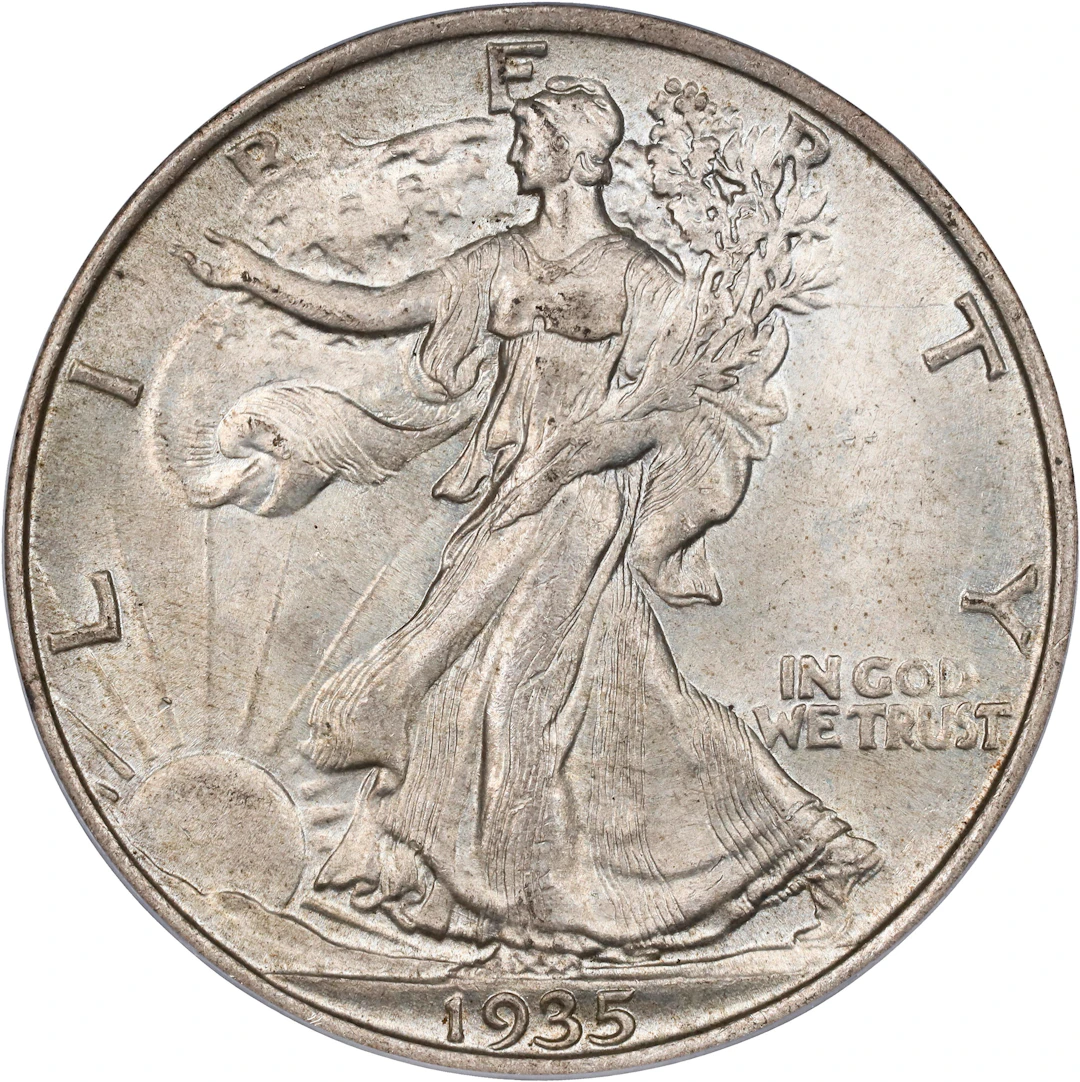 1935 Walking Liberty Half Dollar. MS-65 (PCGS).