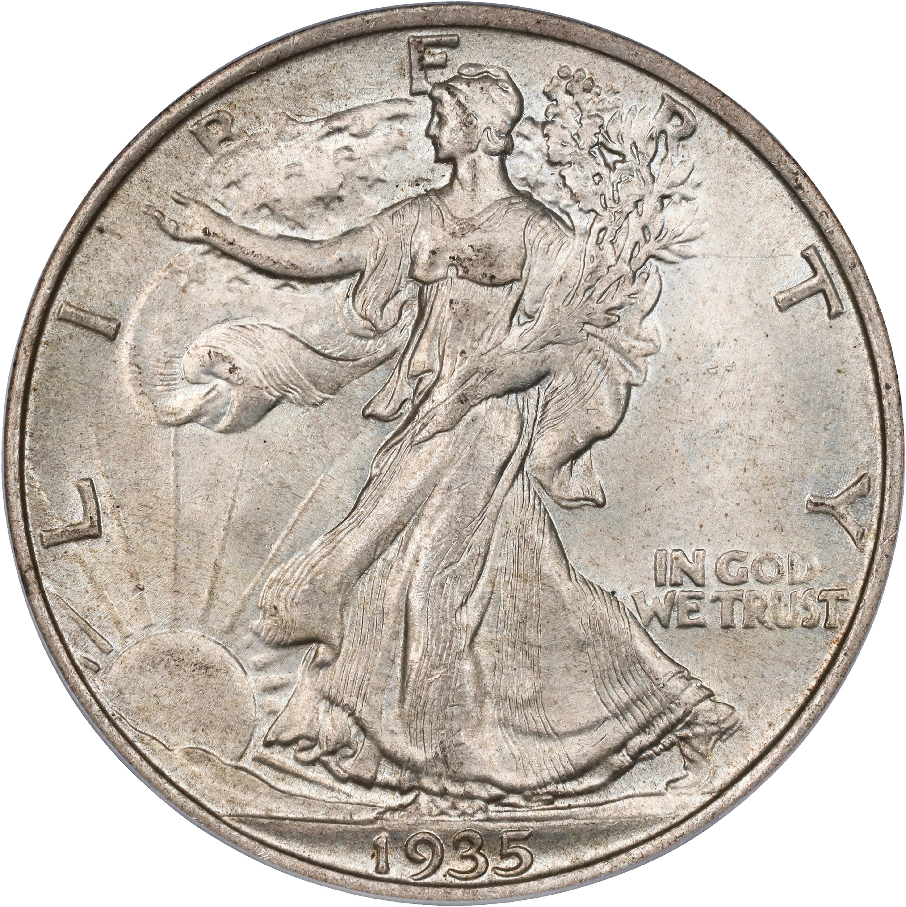 1935 Walking Liberty Half Dollar. MS-65 (PCGS).