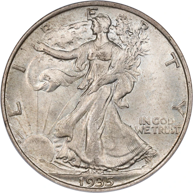 1935 Walking Liberty Half Dollar. MS-65 (PCGS).